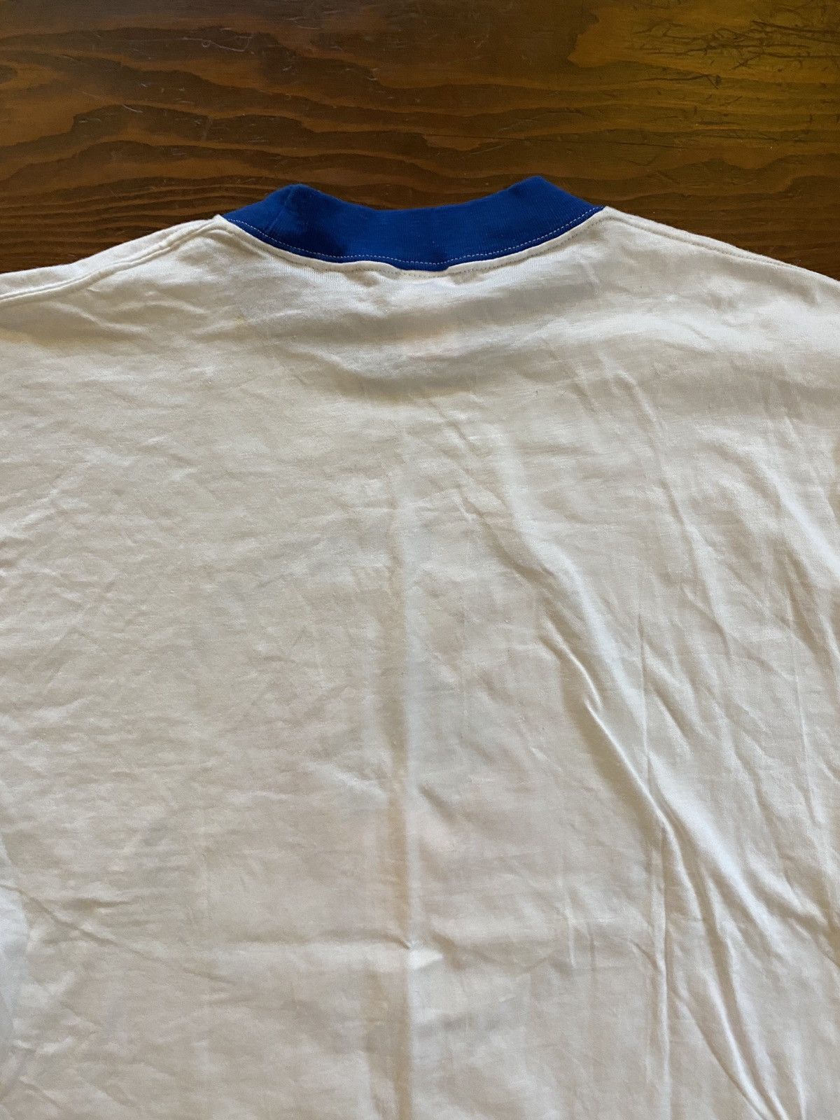 Disney Vintage NWT 1984 Donald Duck Bday Ringer Single Stitch Tee Size US L / EU 52-54 / 3 - 14 Thumbnail