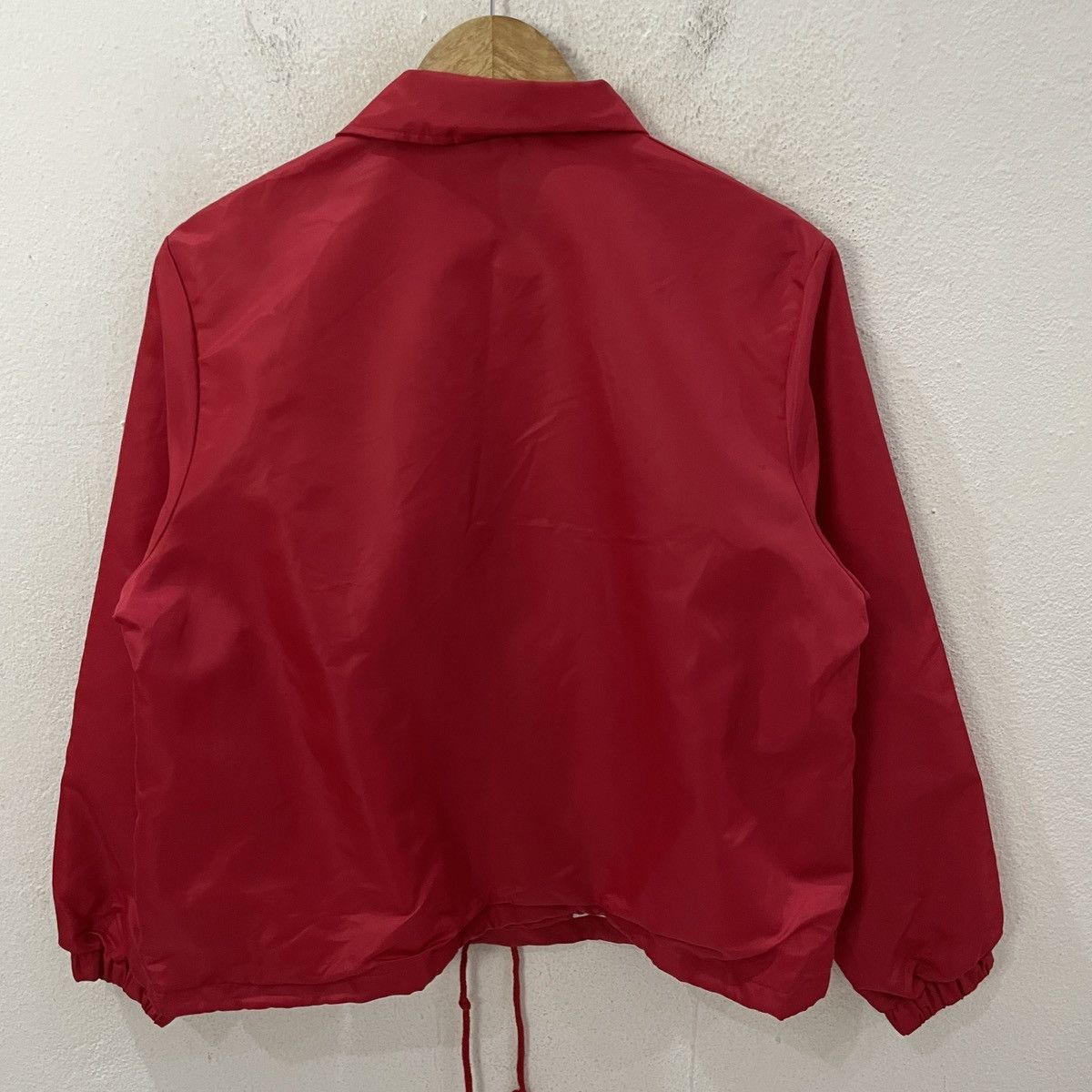 American Apparel Vintage 70s Ring Clothes Bowling Coach Jacket Size US M / EU 48-50 / 2 - 7 Thumbnail