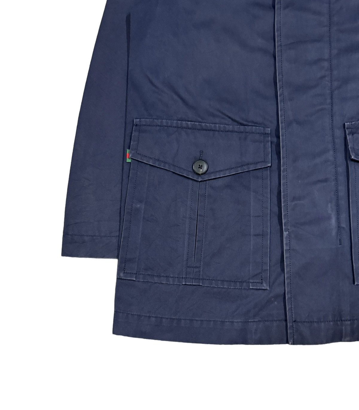 Gucci Authentic🔥Gucci Mac Coat Short Patch Pocket Made In Italy Size US M / EU 48-50 / 2 - 11 Thumbnail
