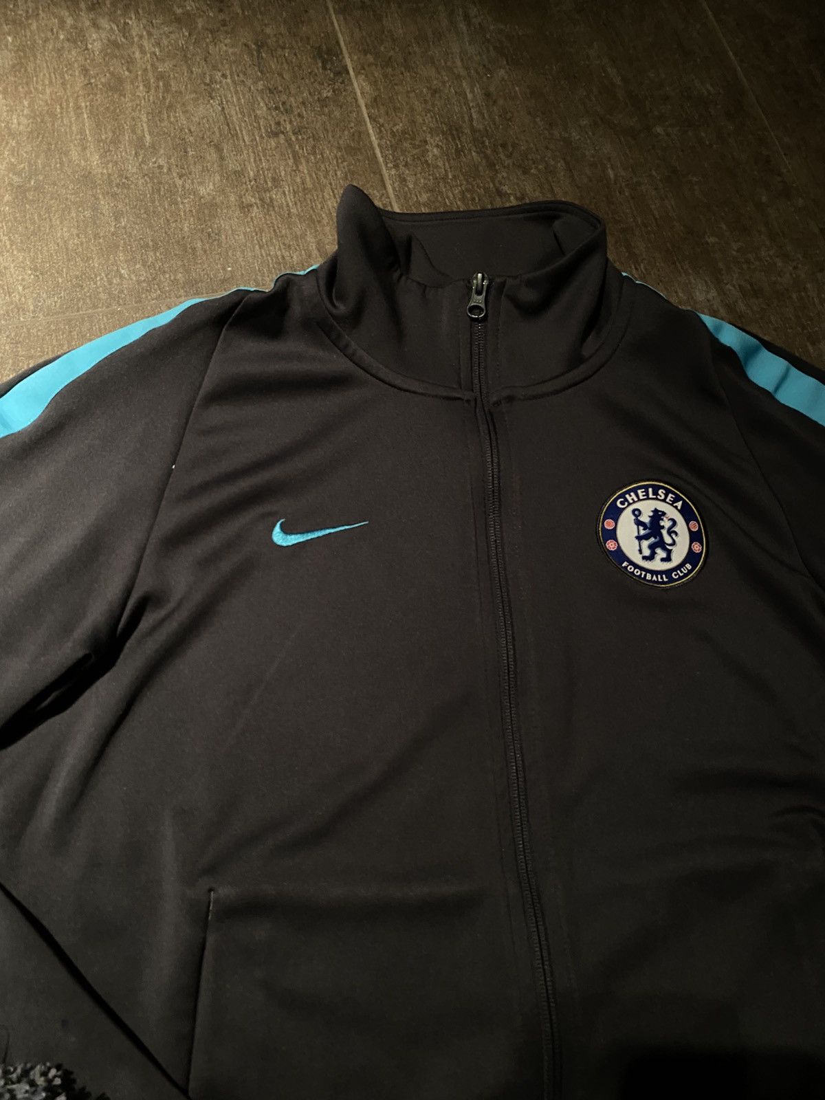 Nike Grey Chelsea Fc Jacket from 2017 | Size M | New Size US M / EU 48-50 / 2 - 5 Thumbnail