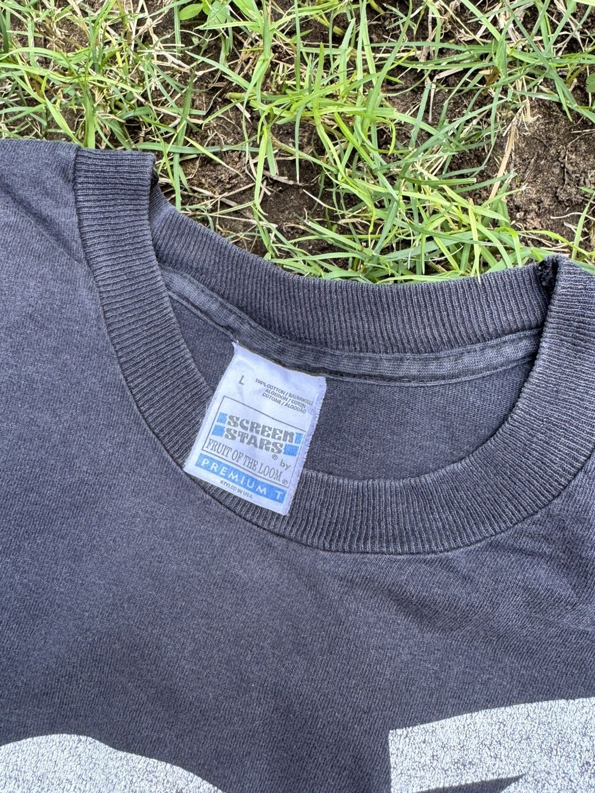 Vintage Vintage Männer sind Schweine T-shirt 90s Size US L / EU 52-54 / 3 - 7 Thumbnail
