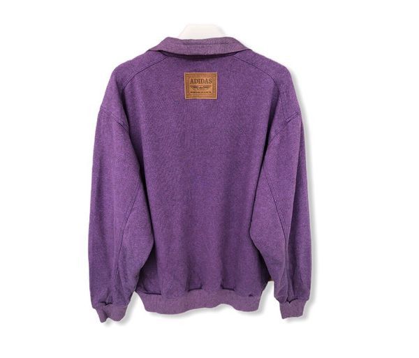 Adidas × Vintage Vintage Adidas Plain Sweatshirt Size US S / EU 44-46 / 1 - 4 Thumbnail