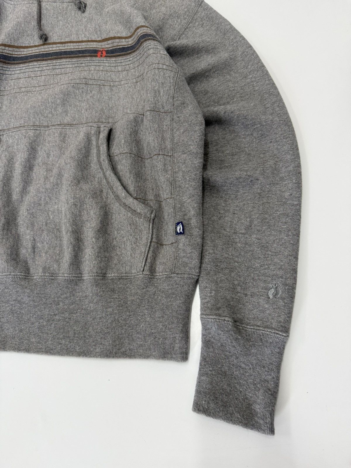Hang Ten 🔥 Vtg Y2K Hang Ten Heavy Weight Surfwear Sweat Hoodie - M Size US M / EU 48-50 / 2 - 2 Thumbnail