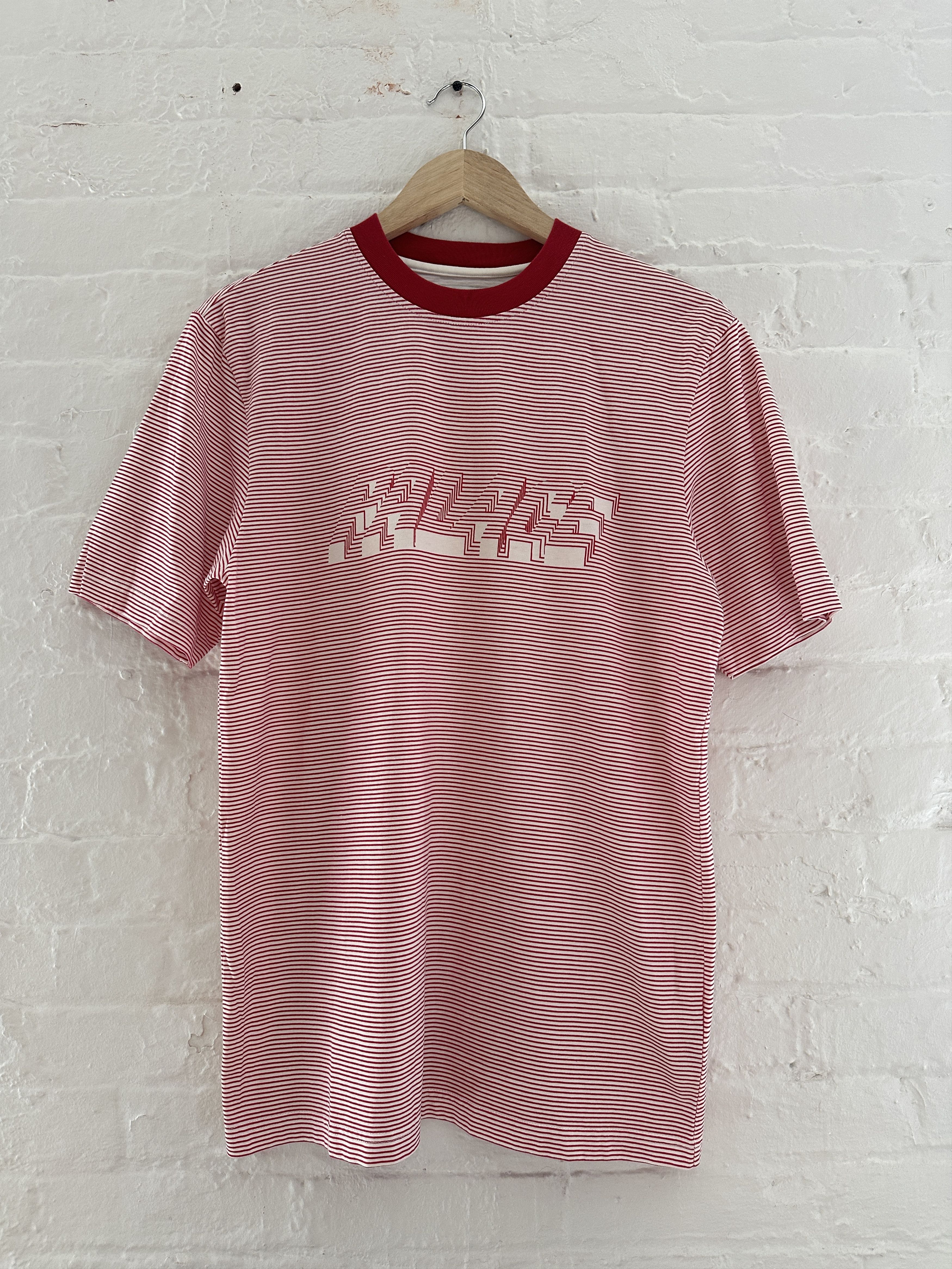 Palace Palace Striped Logo Tee Size US S / EU 44-46 / 1 - 1 Thumbnail