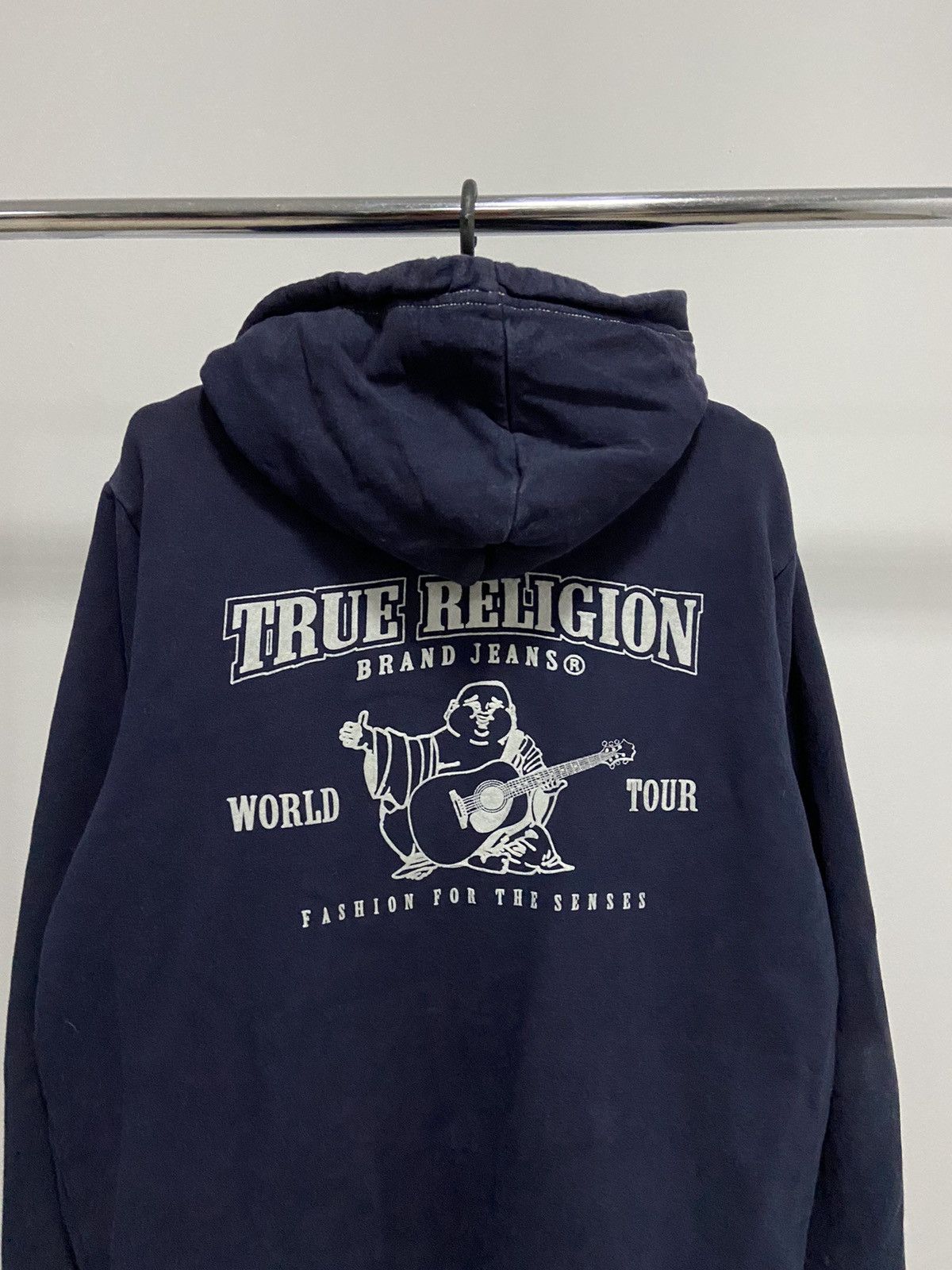 True Religion × Vintage True religion zip hoodie big logo vintage Size US M / EU 48-50 / 2 - 4 Thumbnail