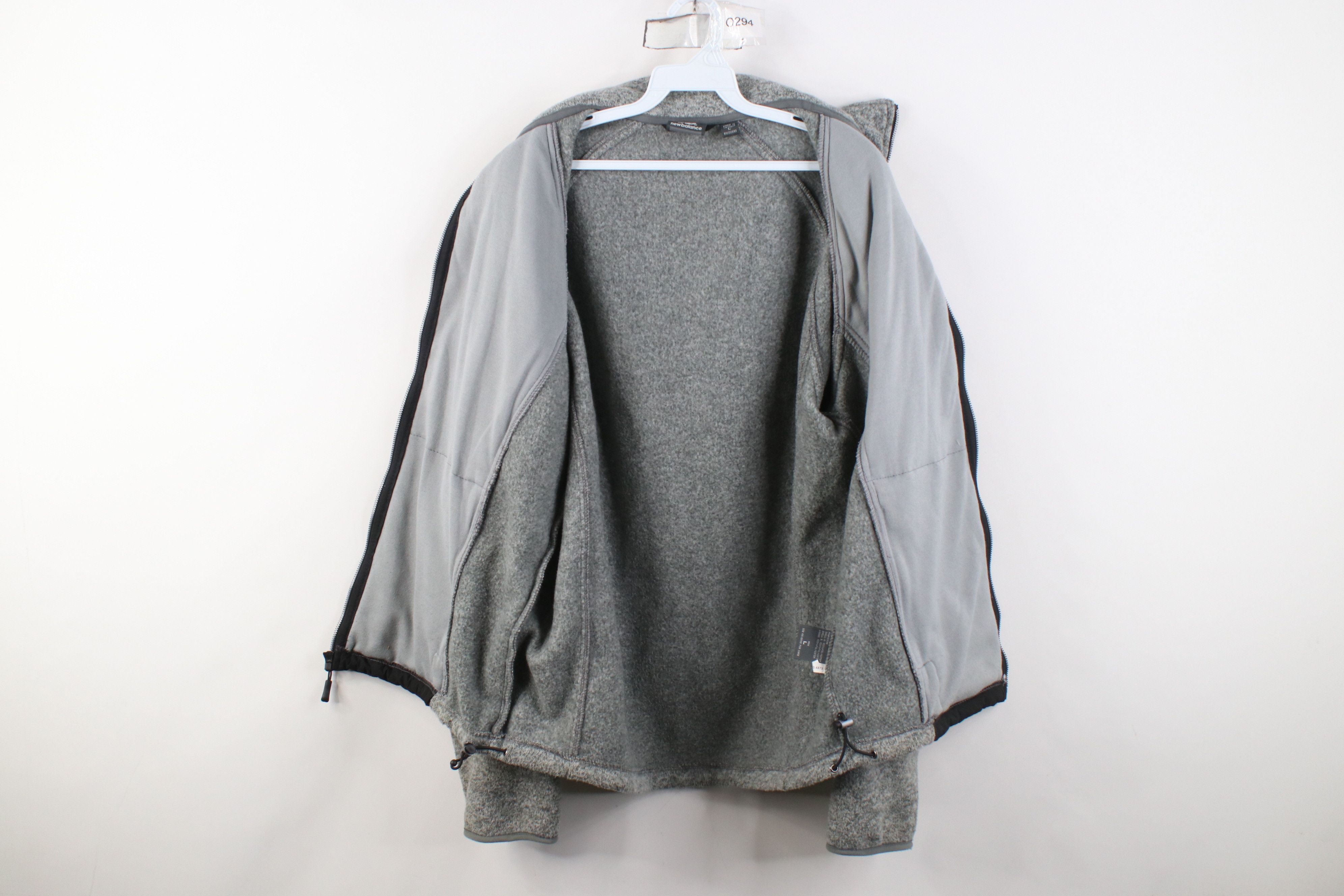 New Balance Vintage New Balance Sweater Full Zip Jacket Swacket Gray Size US L / EU 52-54 / 3 - 9 Thumbnail
