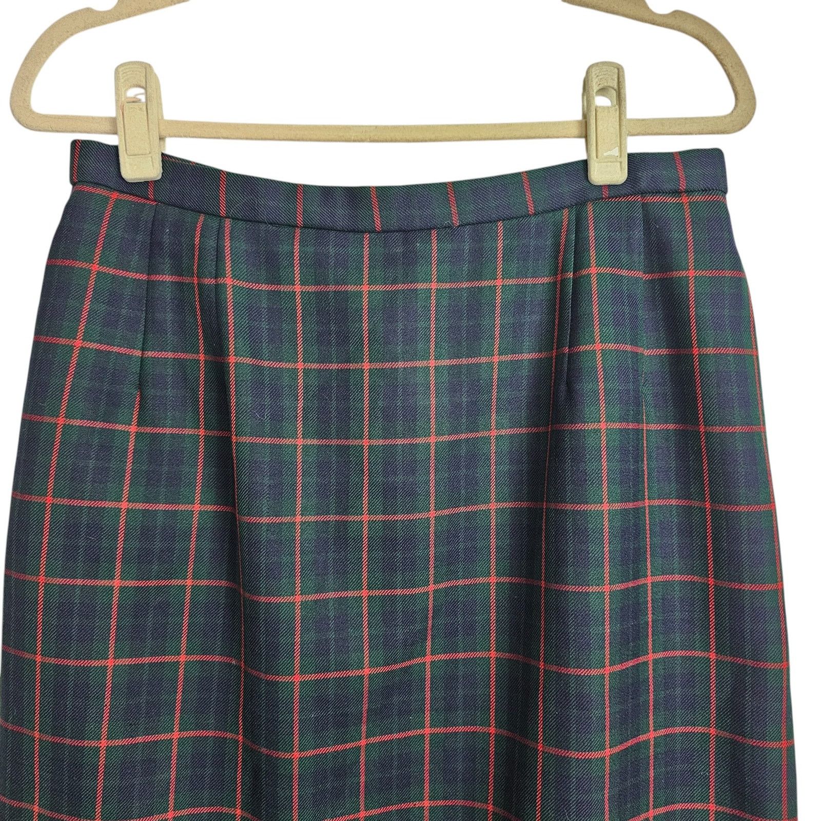 Pendleton Vintage Pendleton Wool Plaid Blazer Skirt 2Pc Set Sz 10P/12 Size L / US 10 / IT 46 - 9 Thumbnail