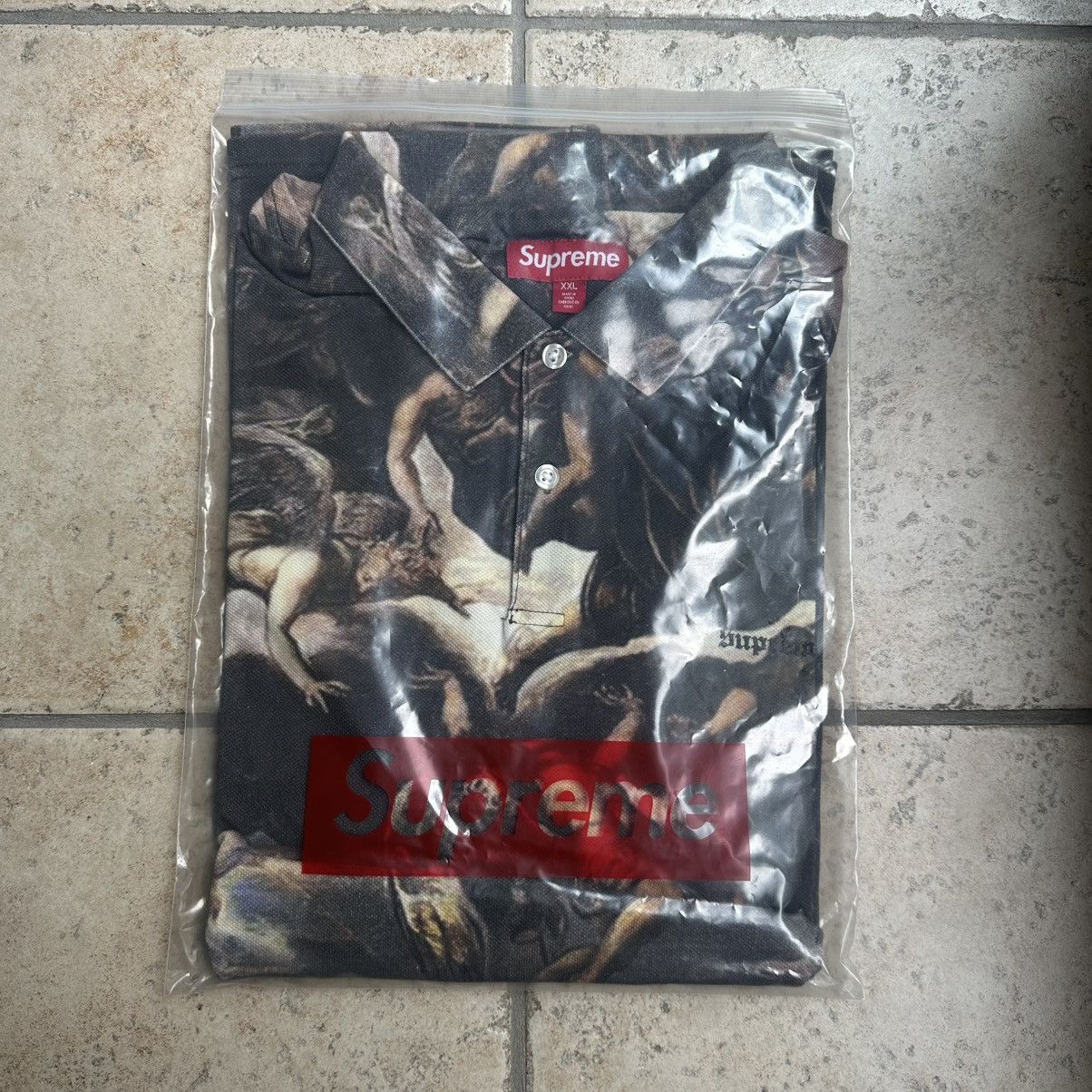 Supreme SUPREME CRUCIFIXION POLO SMALL | Grailed