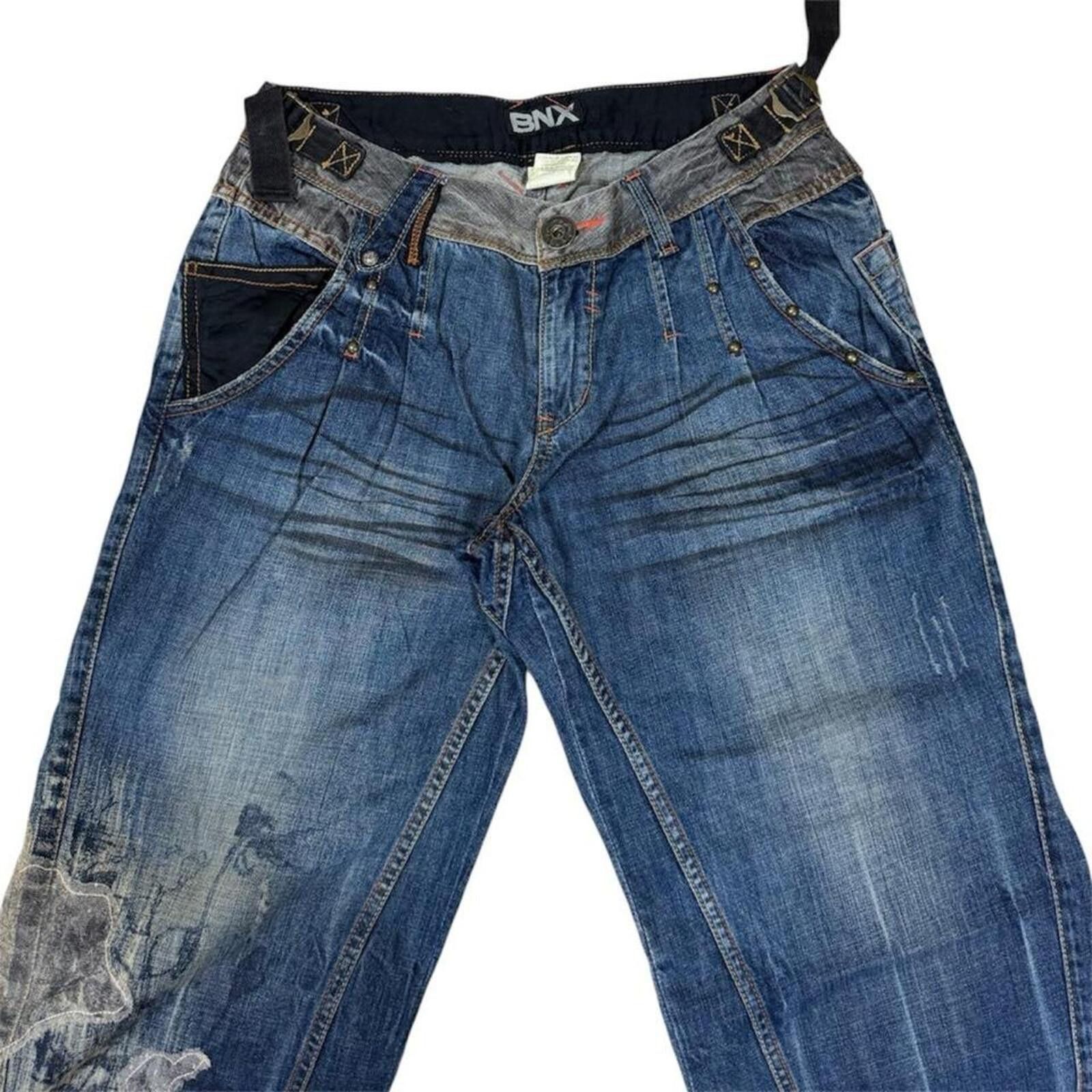 True Religion Y2K BNX Unique work baggy style denim jeans Size US 30 / EU 46 - 3 Thumbnail