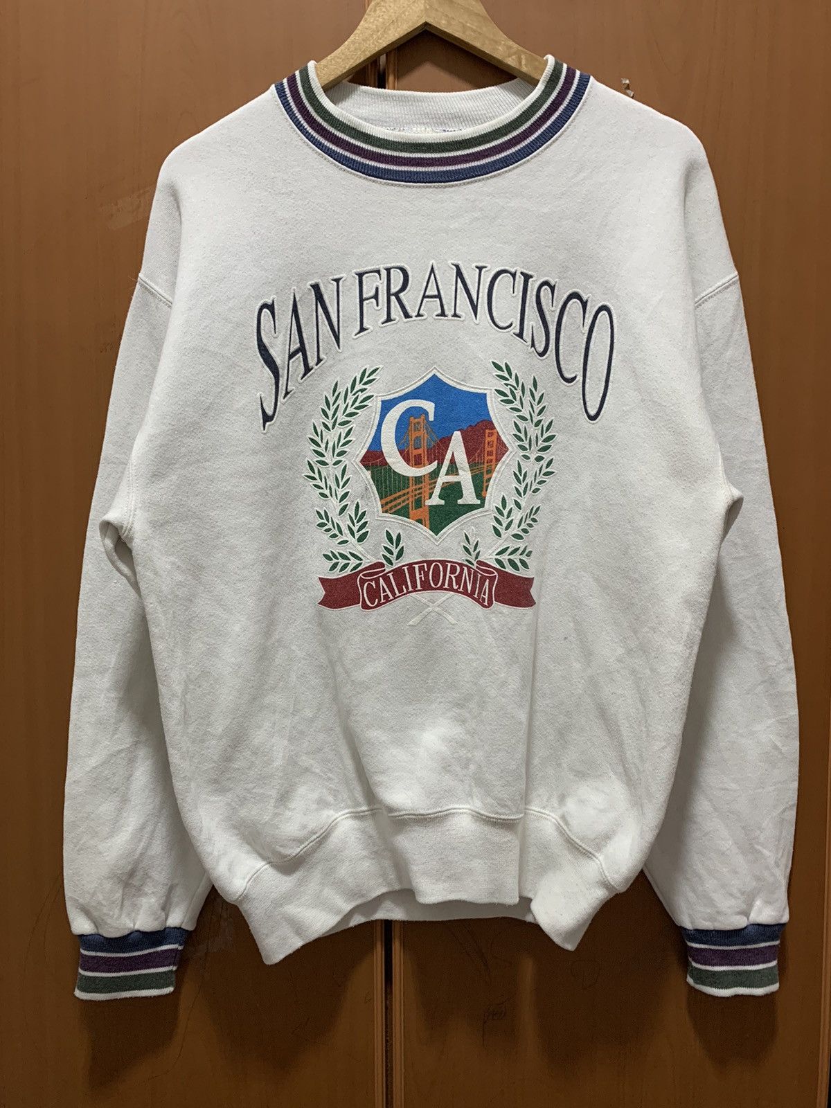 Jerzees 🔥🔥🔥Rare Vintage San Francisco California Sweatshirt Size US M / EU 48-50 / 2 - 1 Thumbnail
