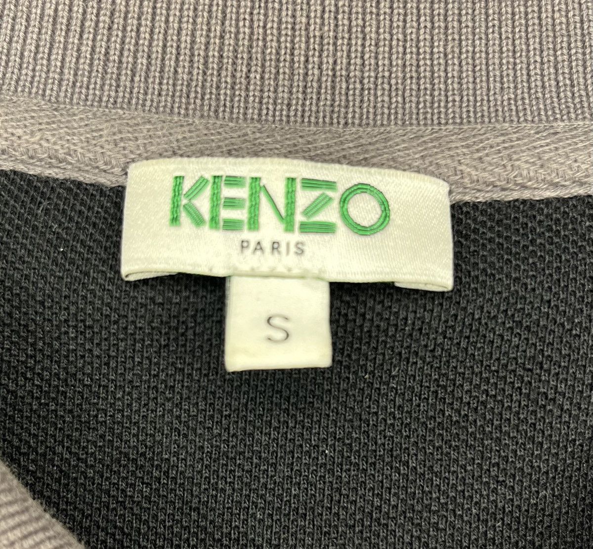 Kenzo Kenzo Tiger Long Sleeve Polo Black S FB65PO124BA Size US S / EU 44-46 / 1 - 6 Thumbnail