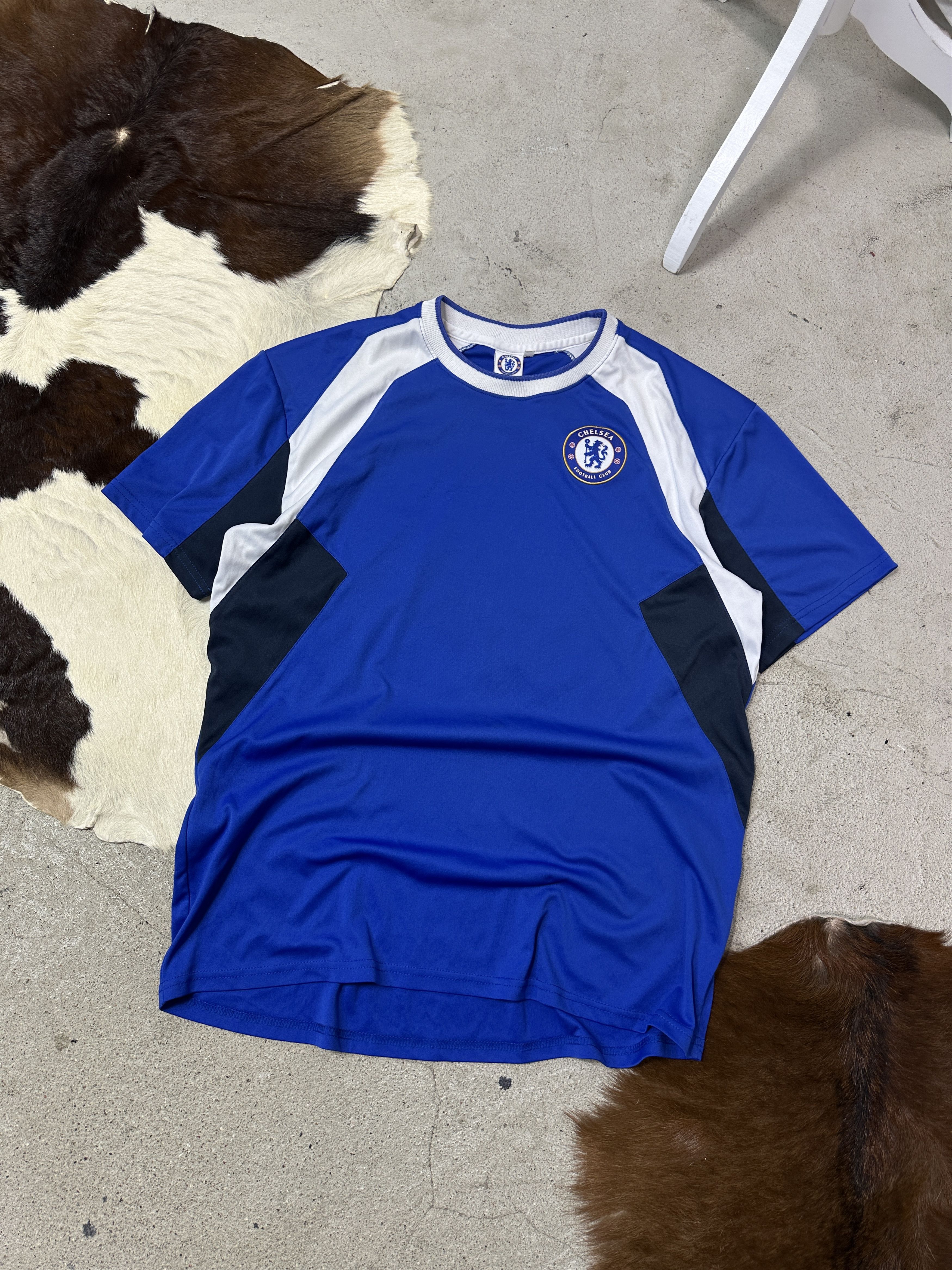 Chelsea Soccer Vintage Sporty Chelsea FC Fanshop Fabregas Jersey Y2K Size US XL / EU 56 / 4 - 1 Thumbnail