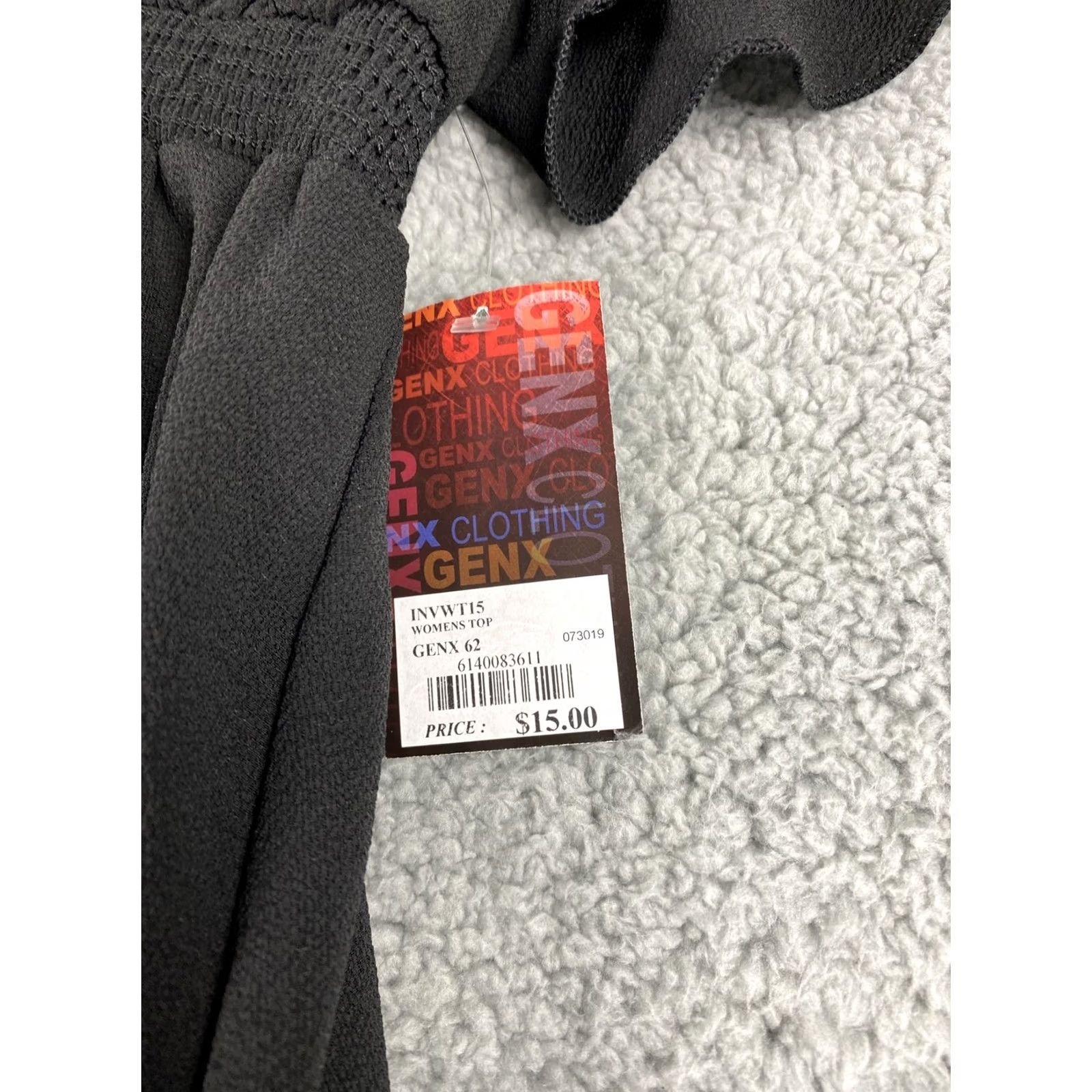 Vintage Vivace Dress Womens M Short Sleeve Knee Length Shift Black/31-20 Size 32" / US 10 / IT 46 - 4 Thumbnail