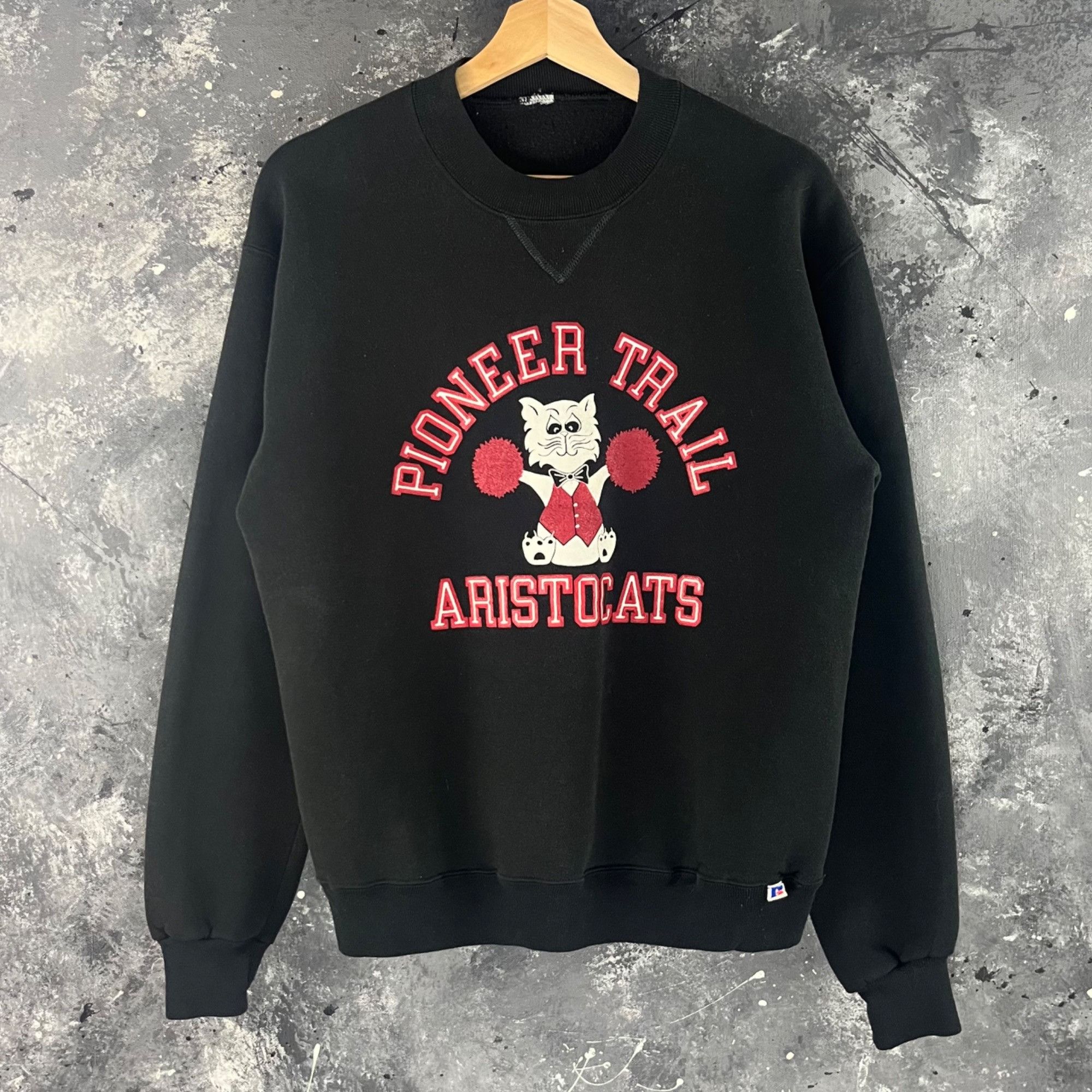 Vintage Vintage 90’s Cat cheerleader sweatshirt Size US M / EU 48-50 / 2 - 1 Thumbnail
