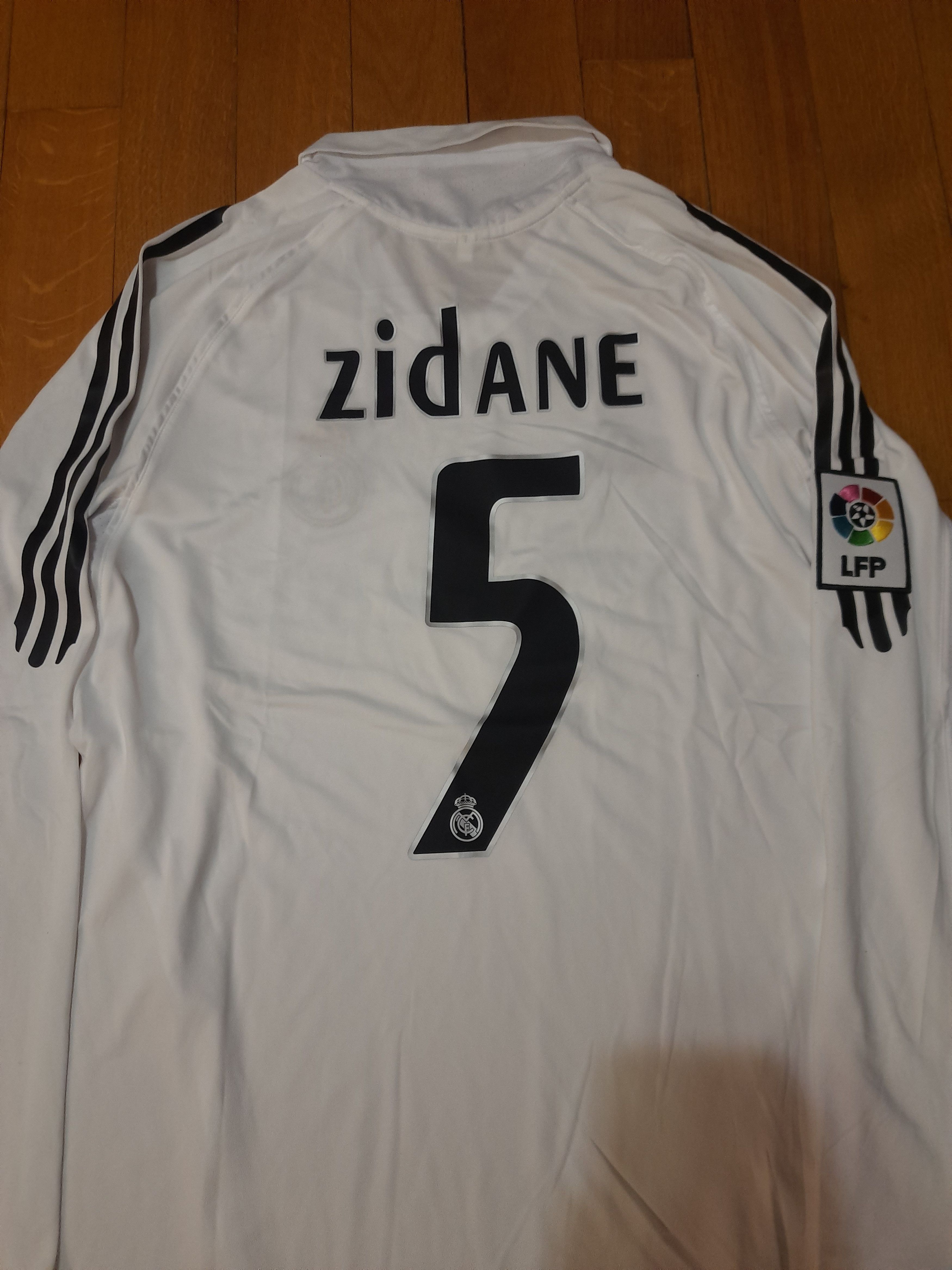 Other Zidane Real Madrid 2003 Soccer Jersey Shirt Size US L / EU 52-54 / 3 - 3 Thumbnail