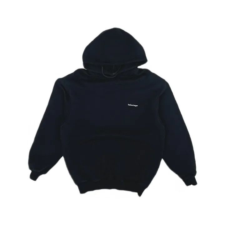 Balenciaga Balenciaga Casual Hoodie in Solid Color Size US XS / EU 42 / 0 - 1 Thumbnail