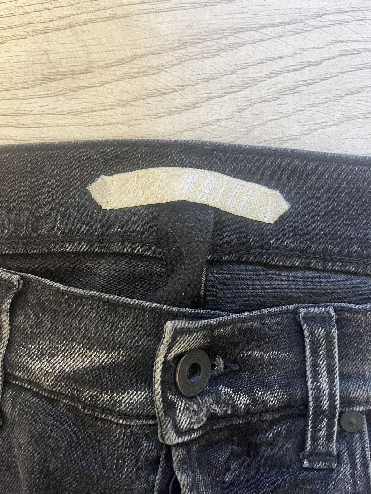 Off-White Off White Denim Jeans Ripped Size US 33 - 2 Thumbnail