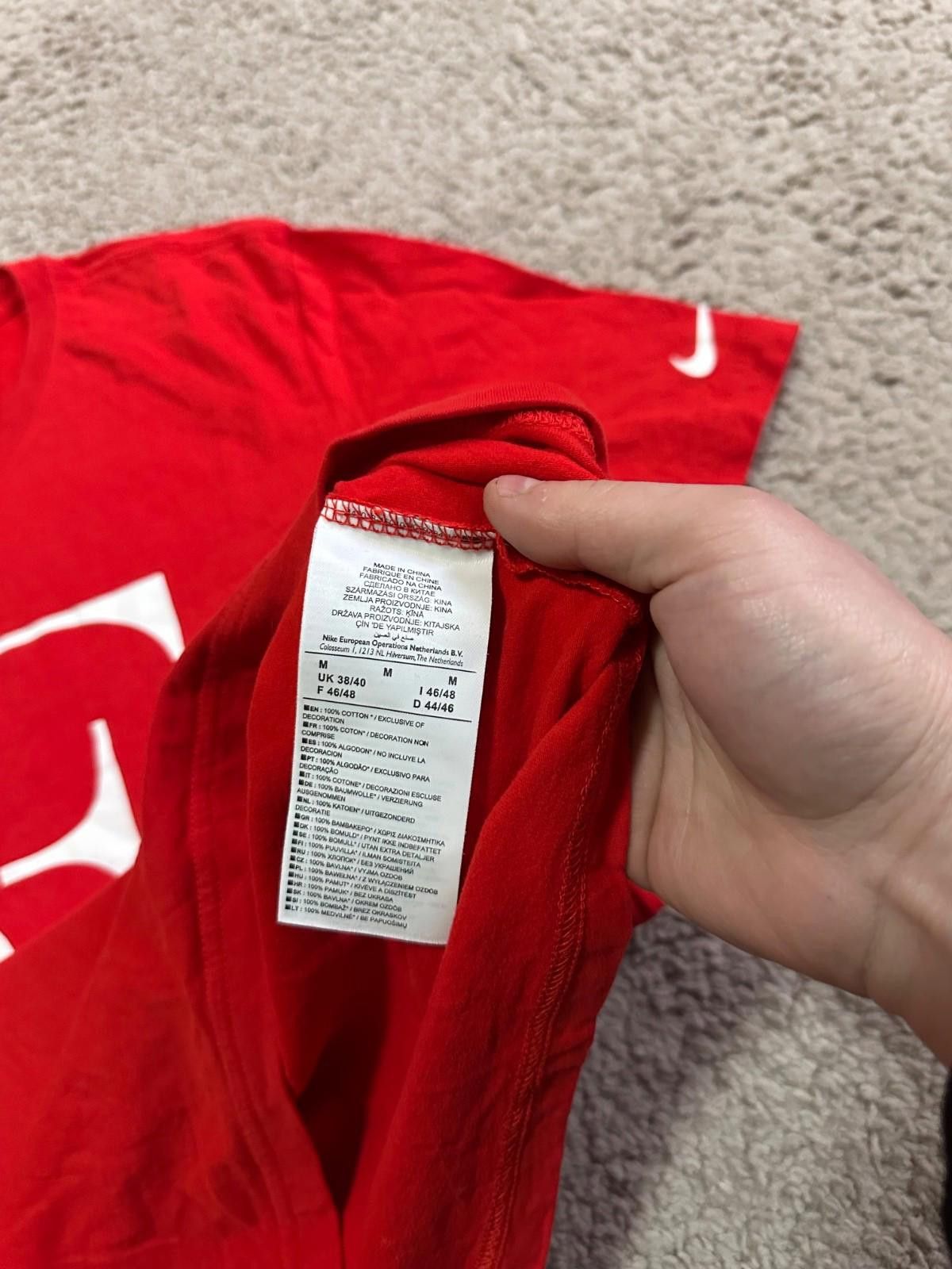 Nike Nike Roger Federer 2010 T-Shirt Men Size M Red Size US M / EU 48-50 / 2 - 5 Thumbnail