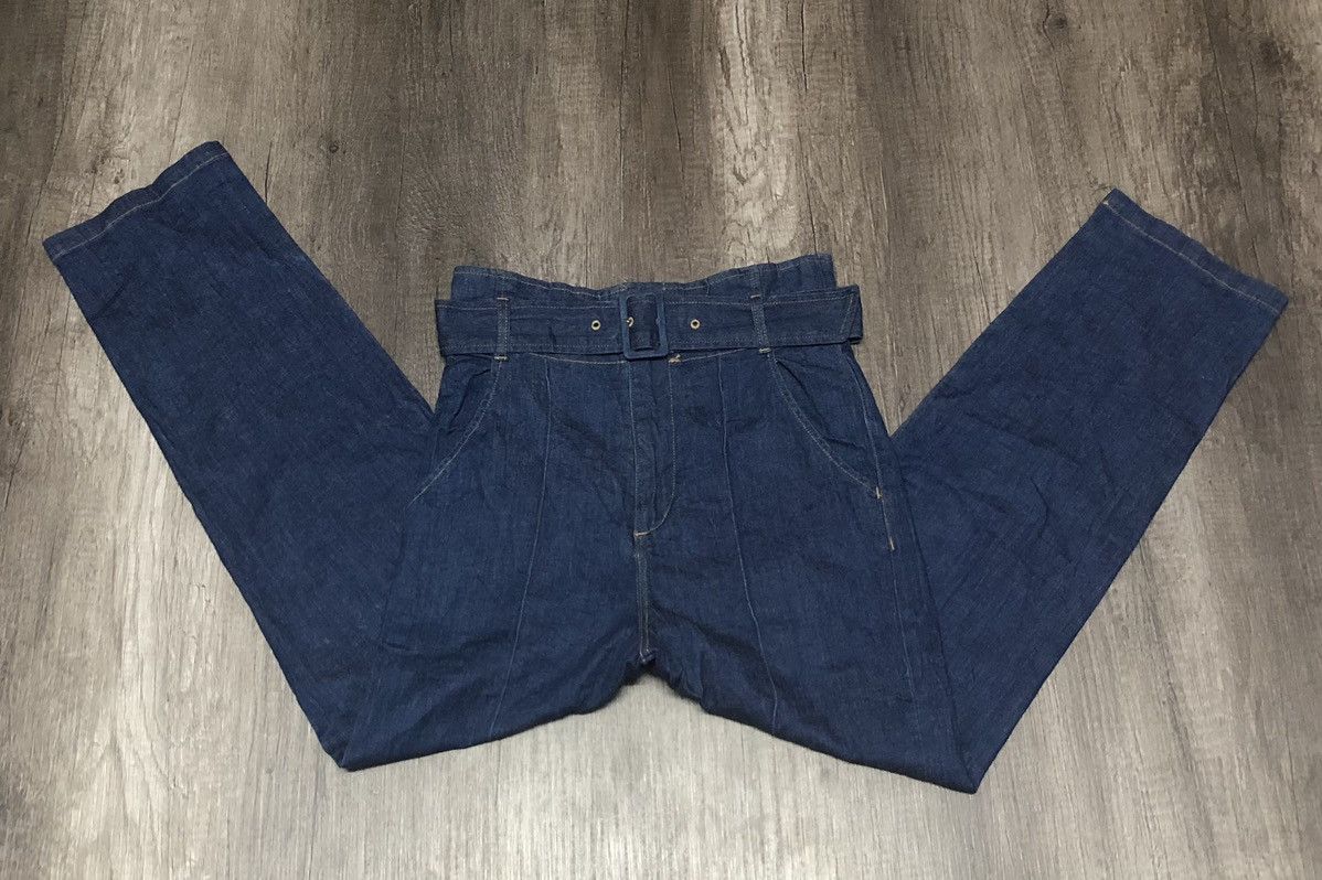 Designer × Japanese Brand Japanese Brand Feroux Onward Kashiyama Co Jeans With Belt Size 28" / US 6 / IT 42 - 18 Thumbnail