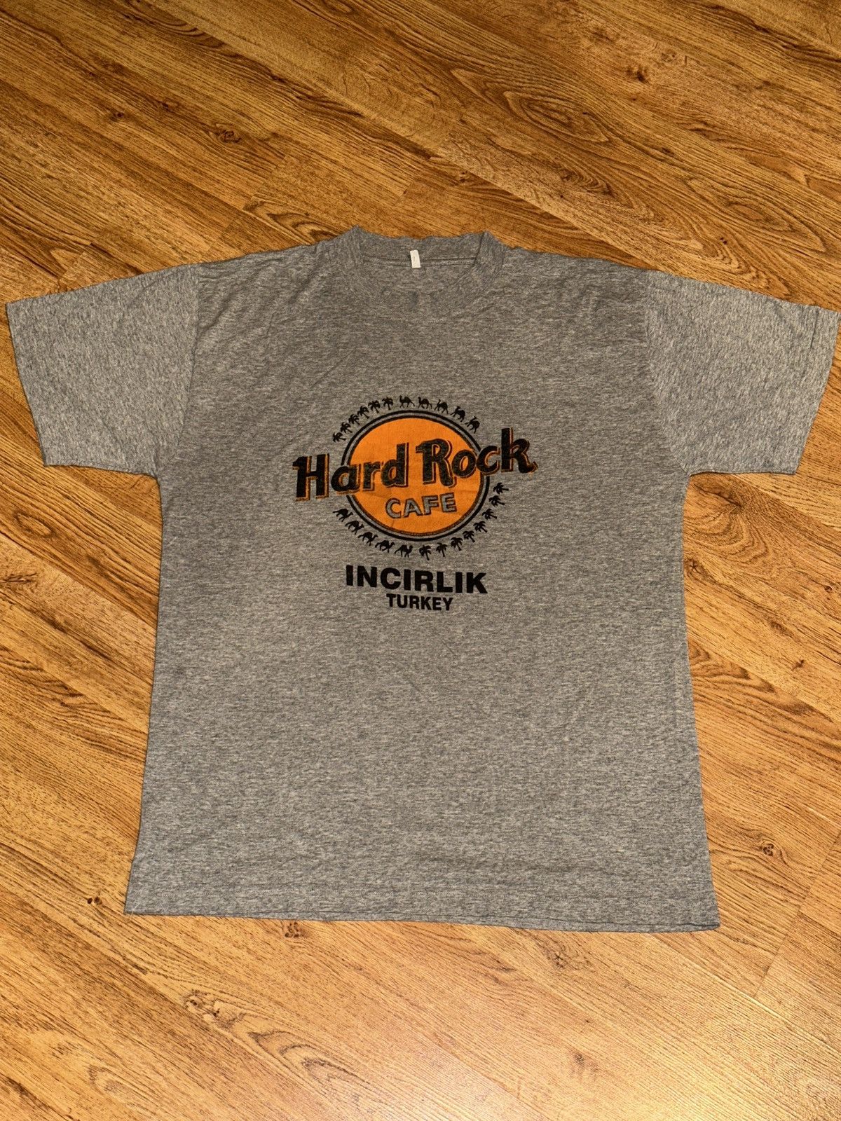 Band Tees × Vintage Vtg 90s 00s HARD ROCK Cafe Incirlik Turkey Logo Tee XL Size US XL / EU 56 / 4 - 6 Thumbnail