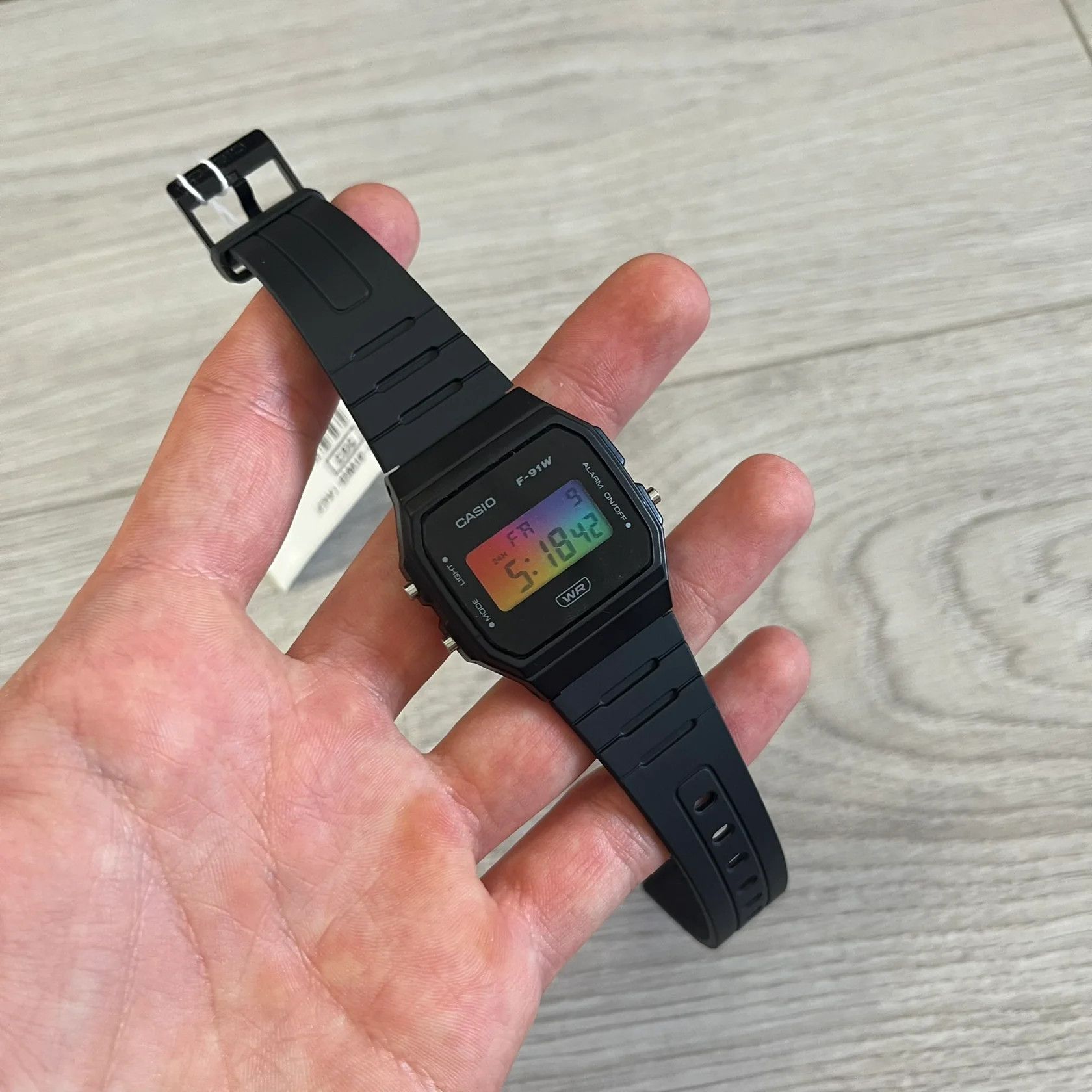 Casio Casio F-91W Gradient & Black "Dark Prism" Size ONE SIZE - 2 Thumbnail