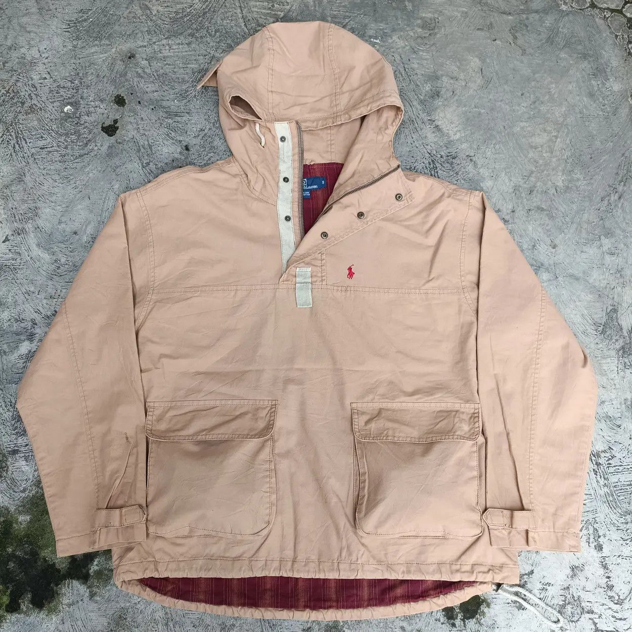 Polo Ralph Lauren Vintage Anorak Smoke Jacket Polo Ralph Lauren Size US M / EU 48-50 / 2 - 1 Thumbnail