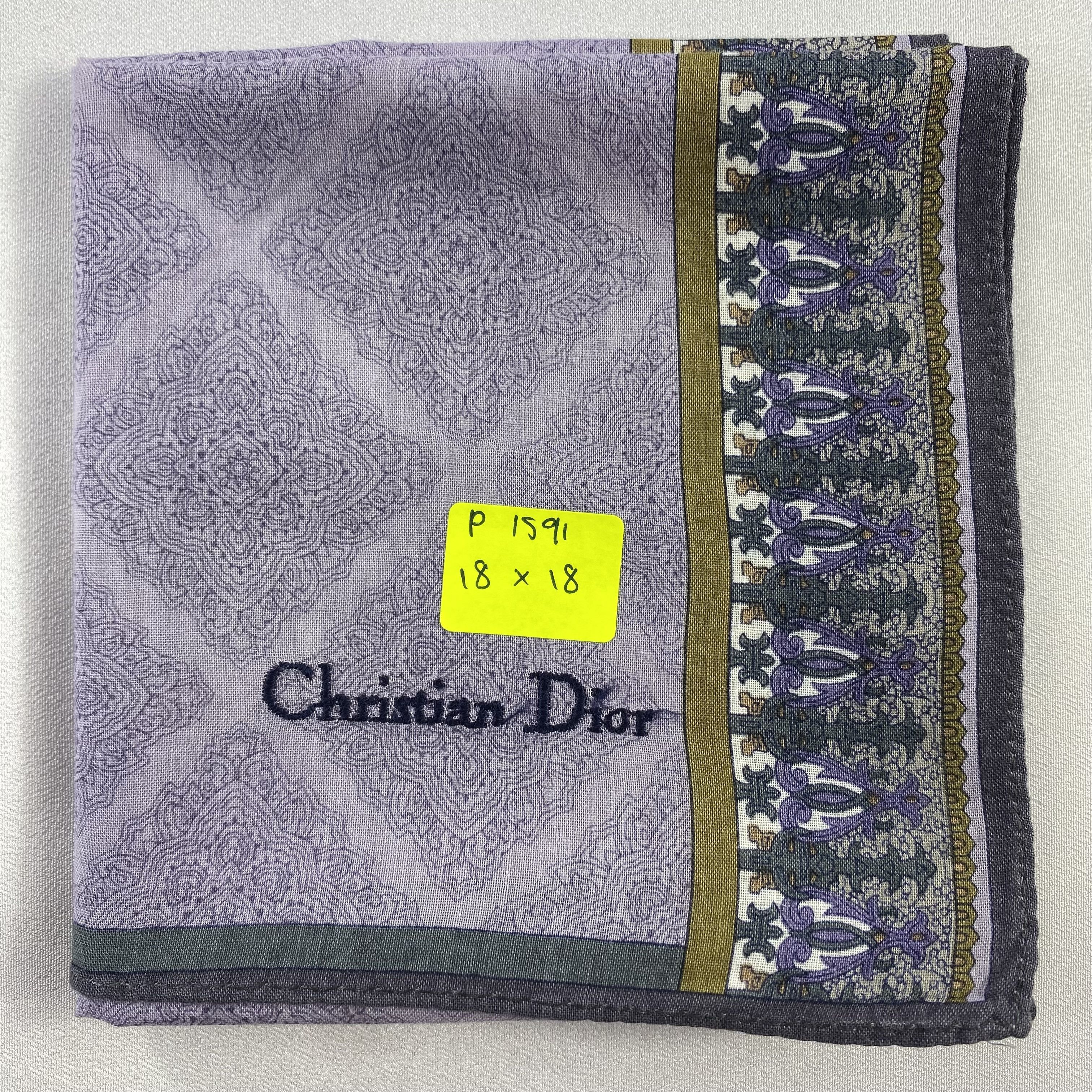 Vintage Christian Dior Monsieur Handkerchief / Neckerchief-P1591 Size ONE SIZE - 5 Thumbnail