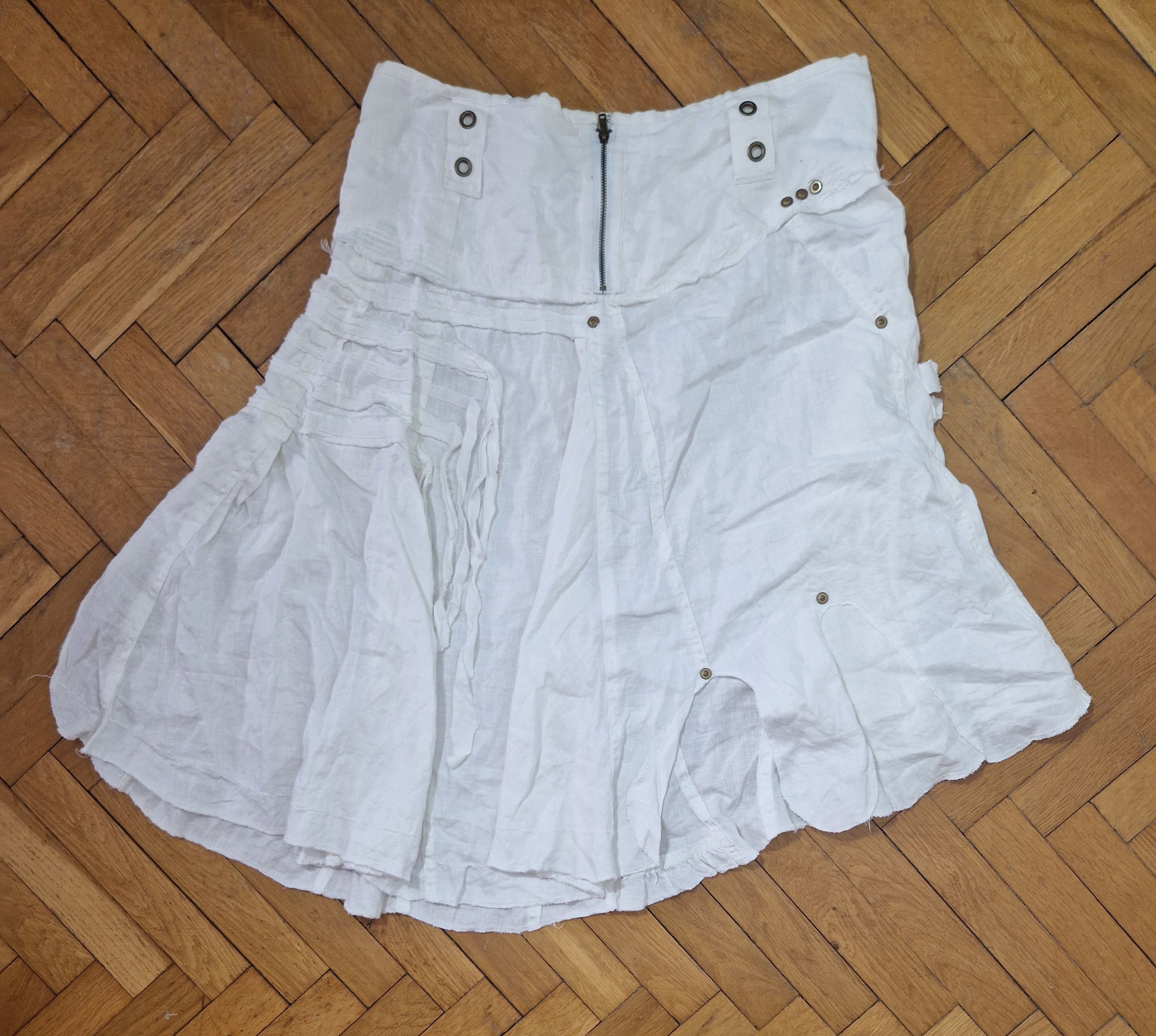 Hysteric Glamour flare asymetrical bondage y2k archive avant garde skirt Size 30" / US 8 / IT 44 - 1 Thumbnail