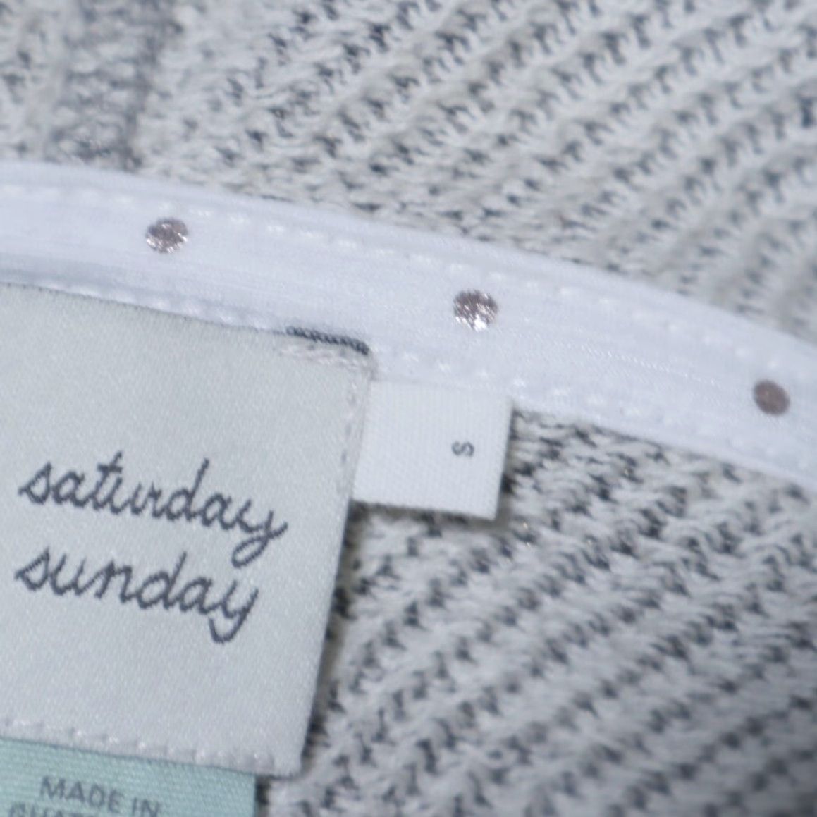 Anthropologie Saturday Sunday for Anthropologie Crop Heather Gray Women's S Hoodie Size S / US 4 / IT 40 - 6 Thumbnail
