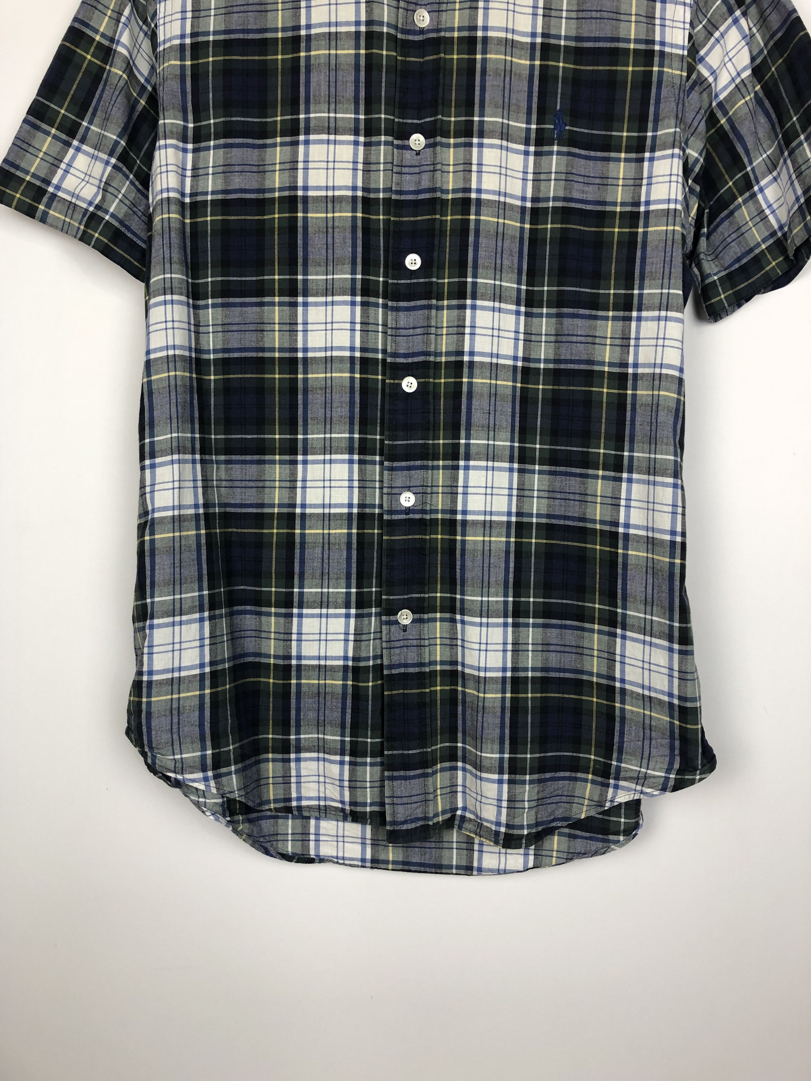 Polo Ralph Lauren Polo Ralph Lauren Check Shirt Vintage Small Logo M Size US M / EU 48-50 / 2 - 3 Thumbnail