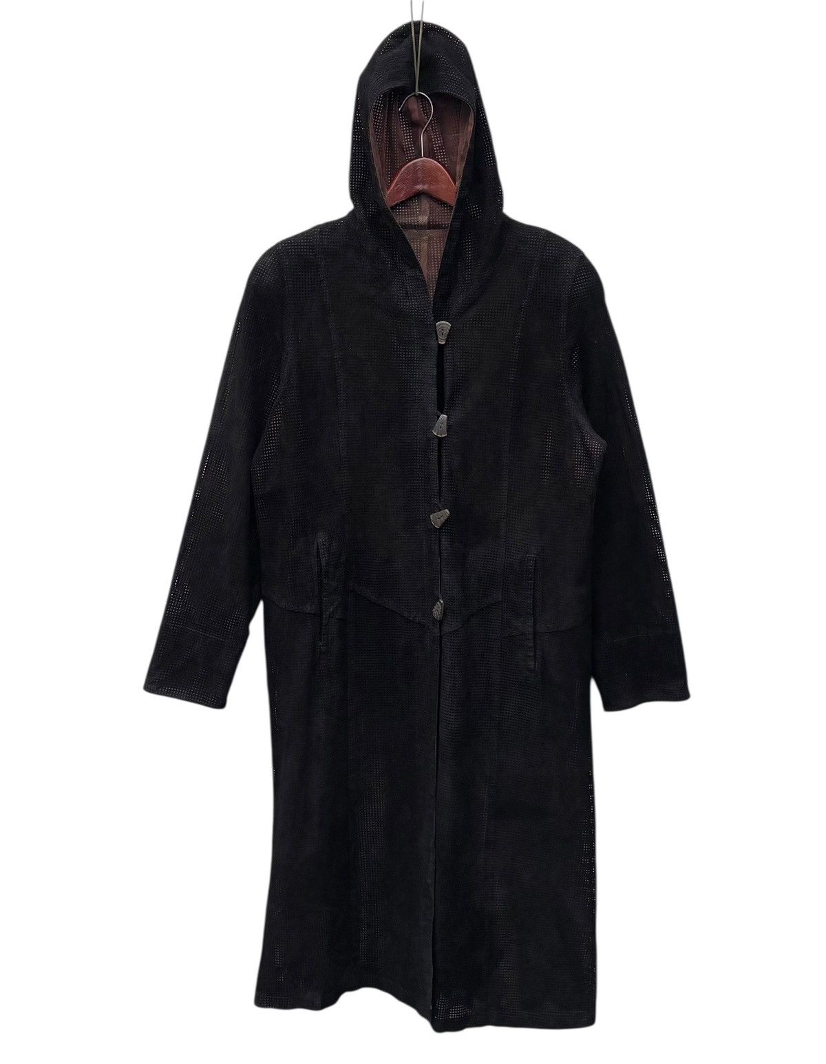 Designer × Japanese Brand Tolk To by Tokyo Fur Mesh Hoodie Long Jacket Size M / US 6-8 / IT 42-44 - 1 Thumbnail