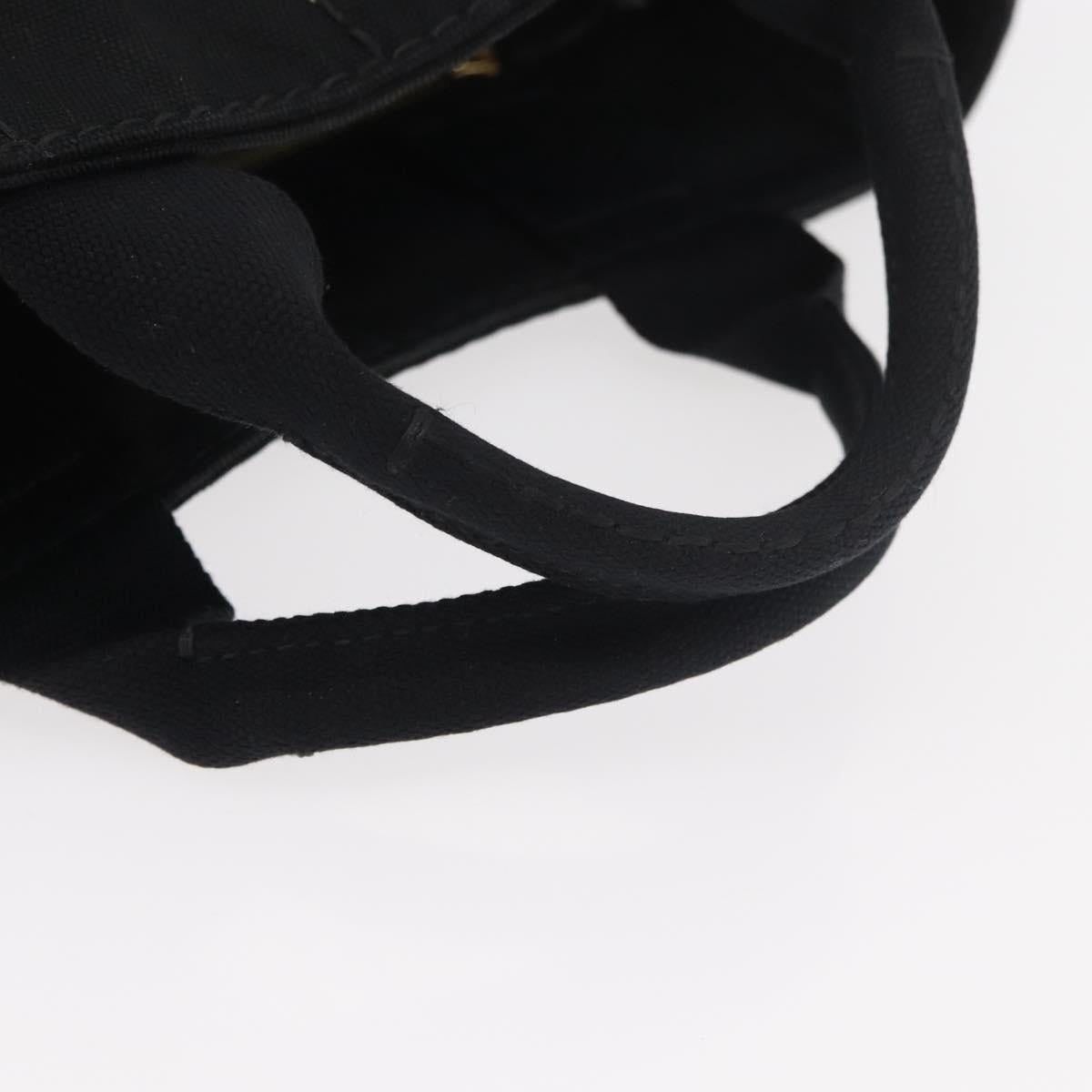 Prada Prada Canvas Canapa PM Handbag Black Size ONE SIZE - 13 Thumbnail