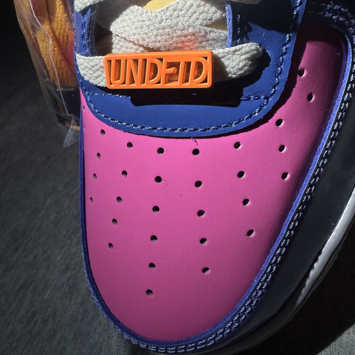 Nike Air Force 1 Low SP Undefeated Multi-Patent Total Orange