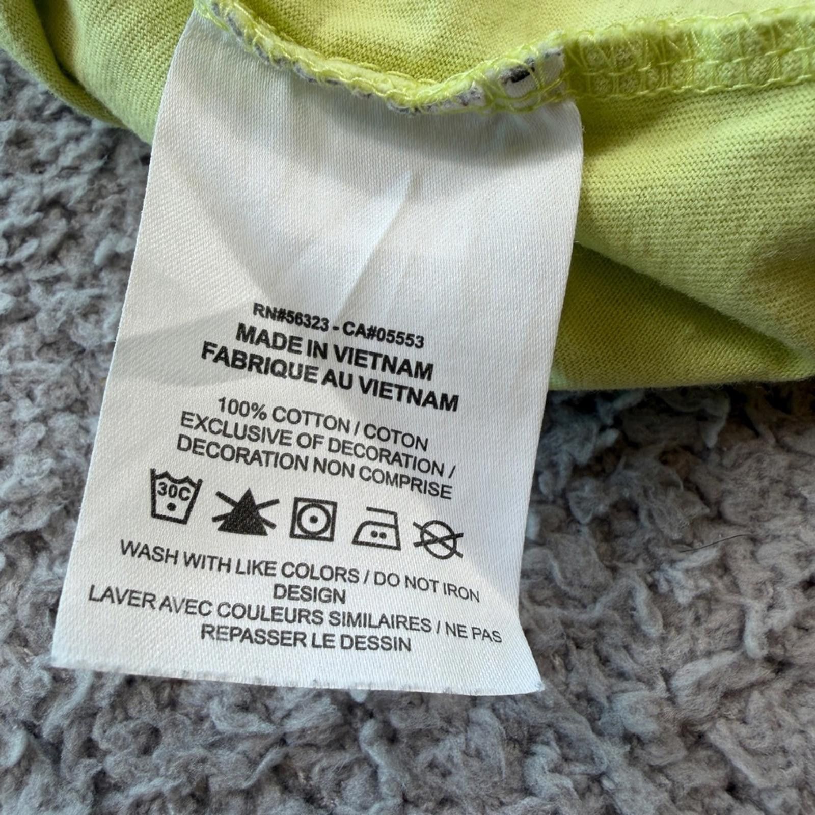 Nike Nike Just Do It Graphic T Shirt Mens L Volt Yellow Size US L / EU 52-54 / 3 - 5 Thumbnail
