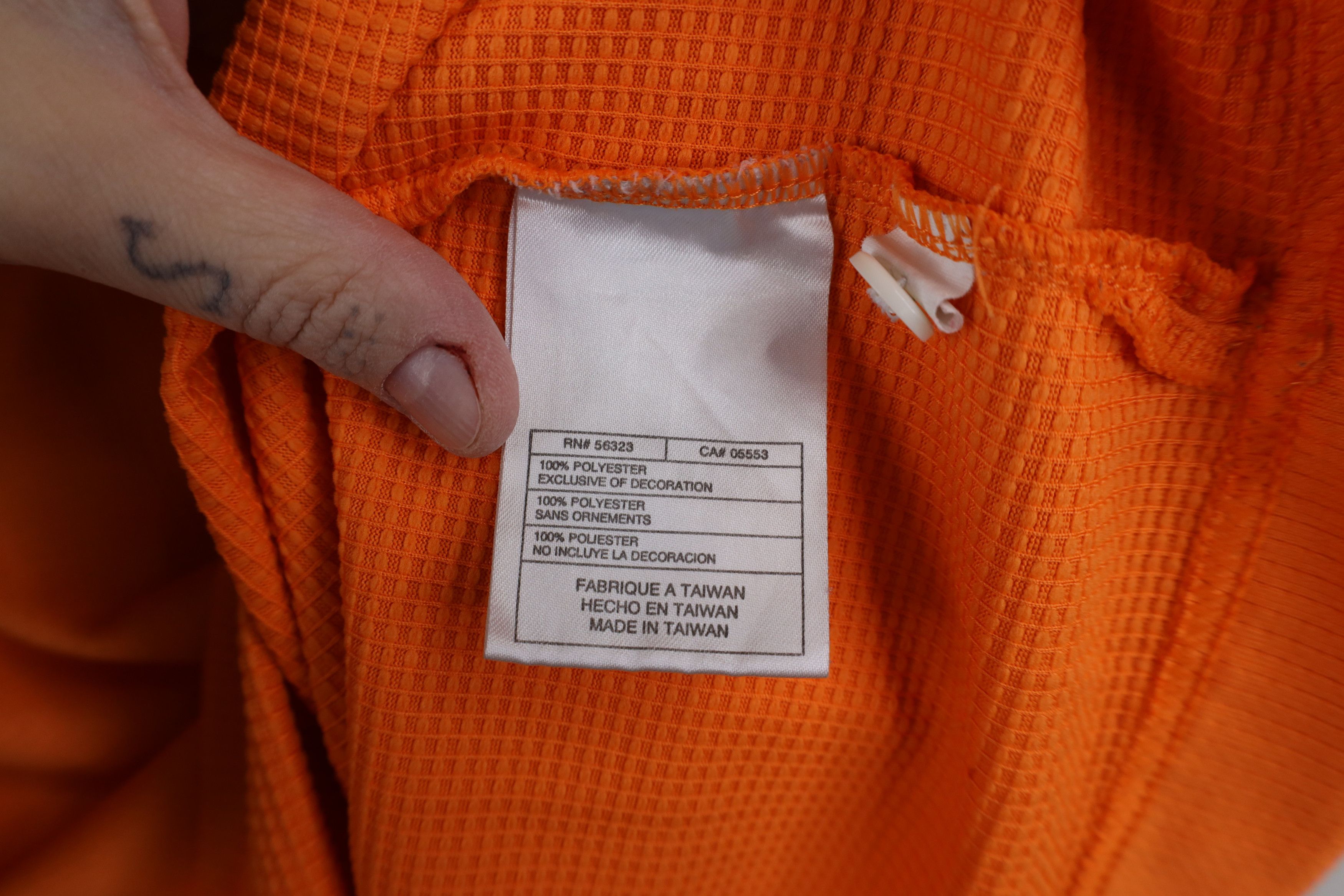 Nike Vintage Nike Golf Highland Knit Golf Polo Shirt Orange Size US L / EU 52-54 / 3 - 11 Thumbnail