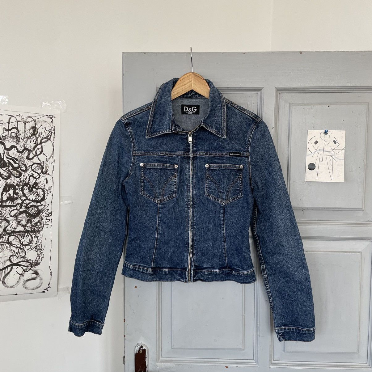 Dolce & Gabbana Vintage Dolce & Gabbana Blue Denim Jacket size S Size S / US 4 / IT 40 - 1 Thumbnail
