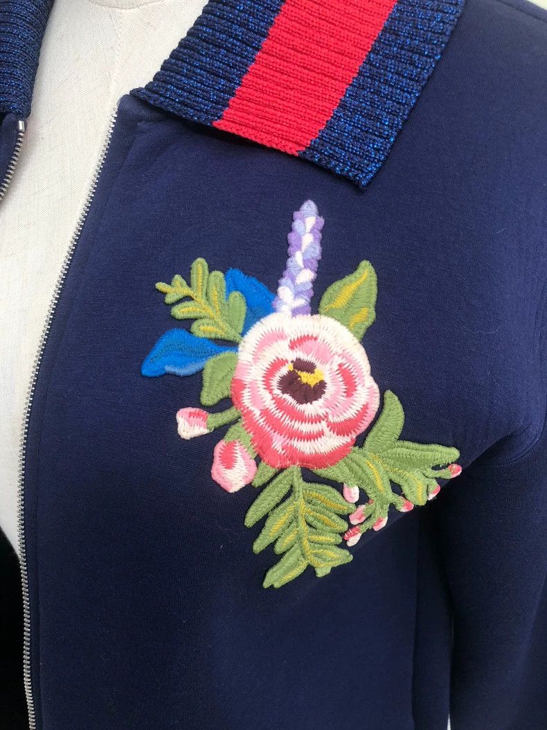 Gucci Gucci Size 12 Classic space cotton jacket 2501-Nextarrow Size US XXS / EU 40 - 7 Thumbnail
