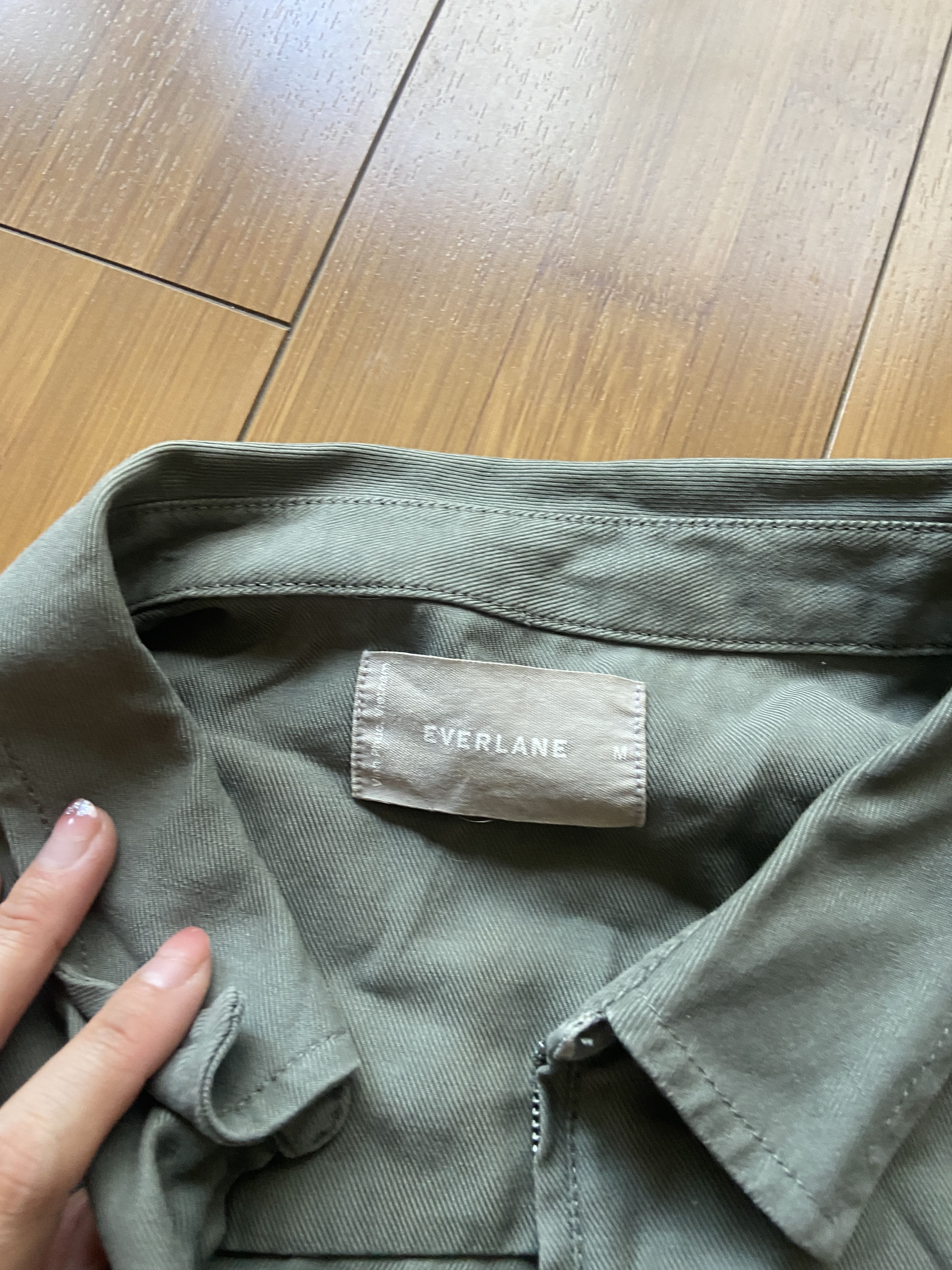 Everlane Everlane Shirt Herb Quarter Zip Long Sleeve Shirt - Mens M Size US M / EU 48-50 / 2 - 3 Thumbnail