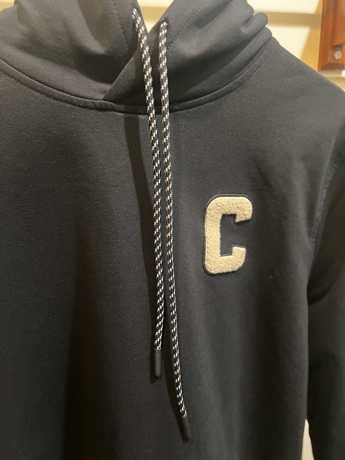Cuts Cuts Classic “C” Patch Hoodie – Black (L) Size US L / EU 52-54 / 3 - 7 Thumbnail