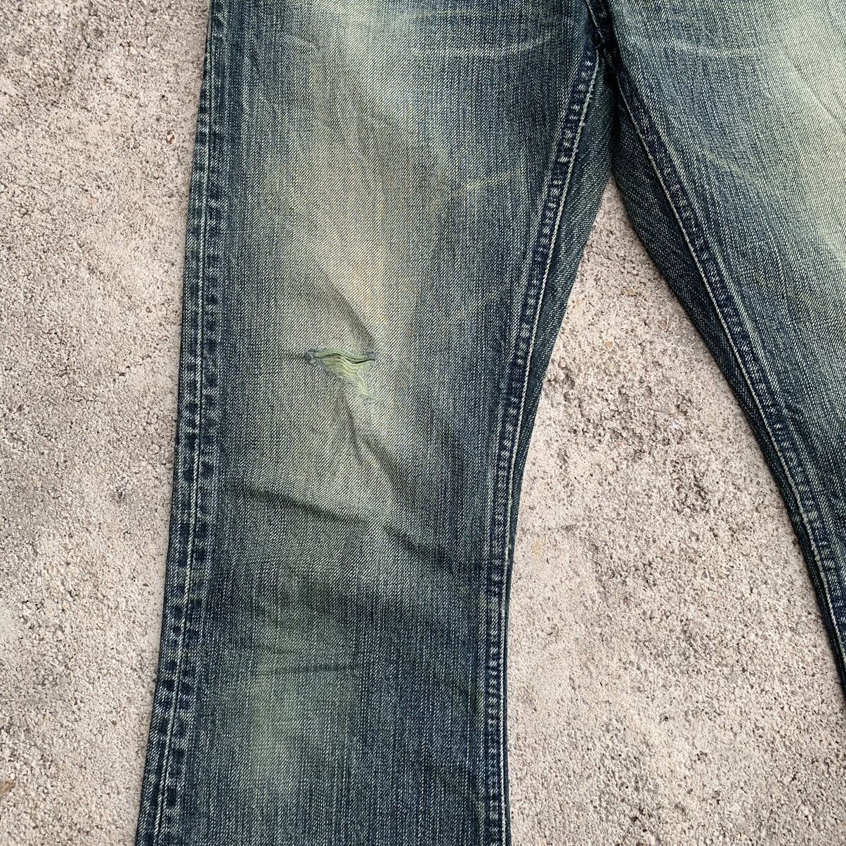 Edwin Vintage Y2K Japan Edwin Jeans Flare Bootcut Denim Pants Size 29" - 5 Thumbnail