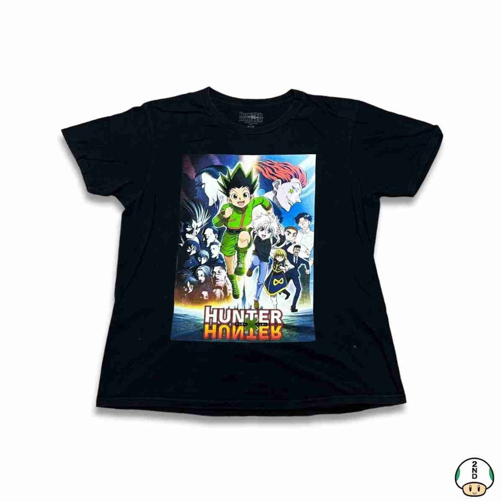 Anime × Cartoon Network Hunter x Hunter T Shirt XL Anime Short Sleeve Graphic Tee Size US XL / EU 56 / 4 - 1 Thumbnail