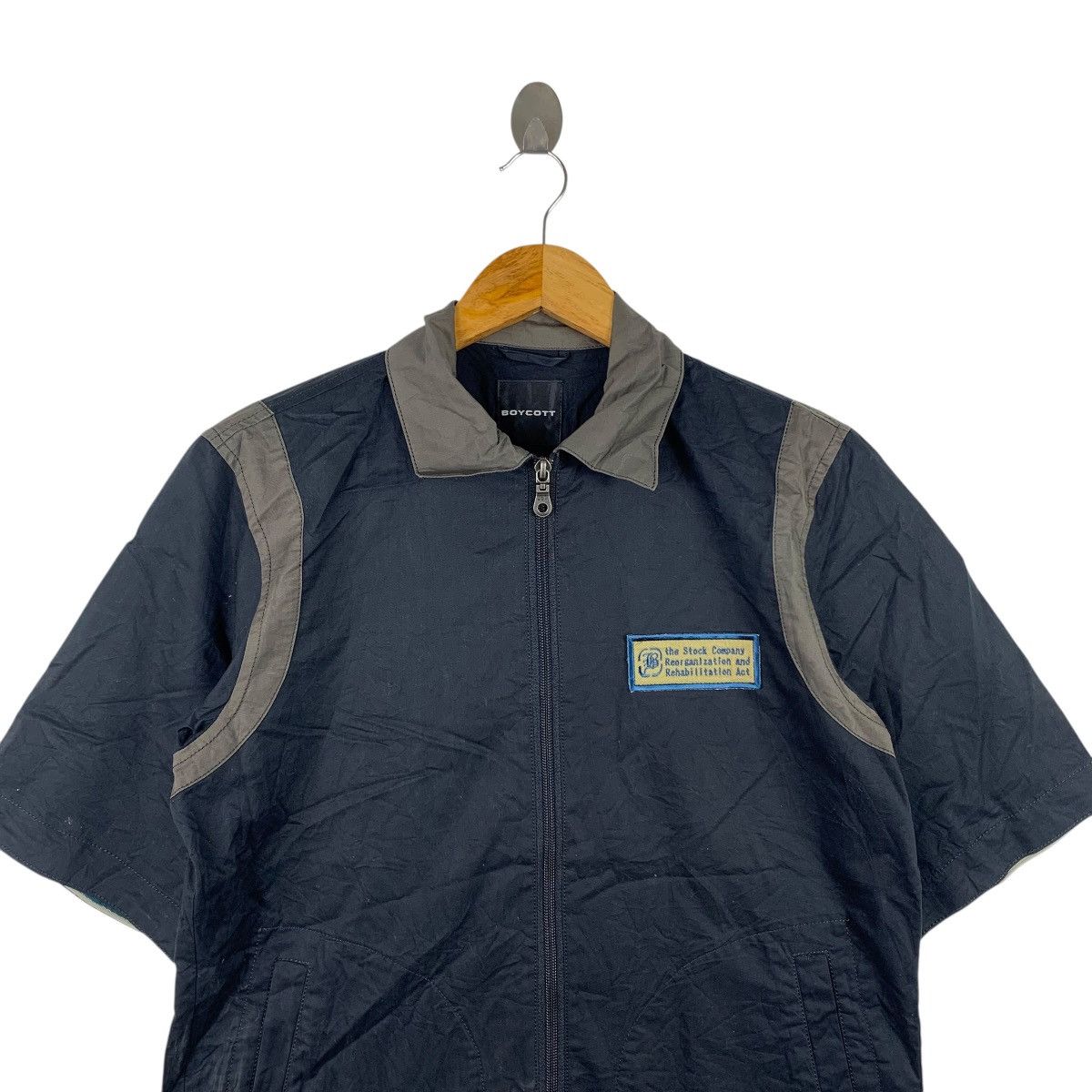 Japanese Brand BOYCOTT Japanese Brand Full Zipper Black Short Sleve Uniform Size US M / EU 48-50 / 2 - 3 Thumbnail