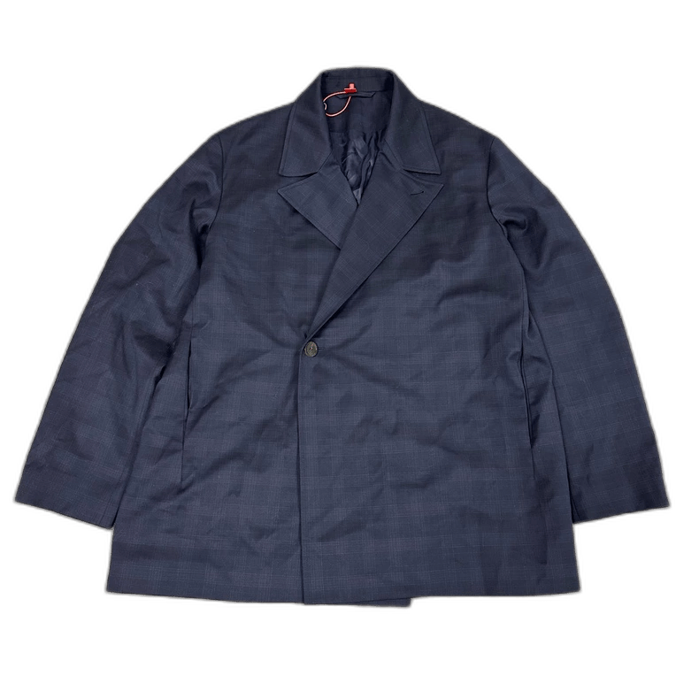 Balenciaga balenciaga plaid wool overcoat, size 44 Size US L / EU 52-54 / 3 - 1 Thumbnail