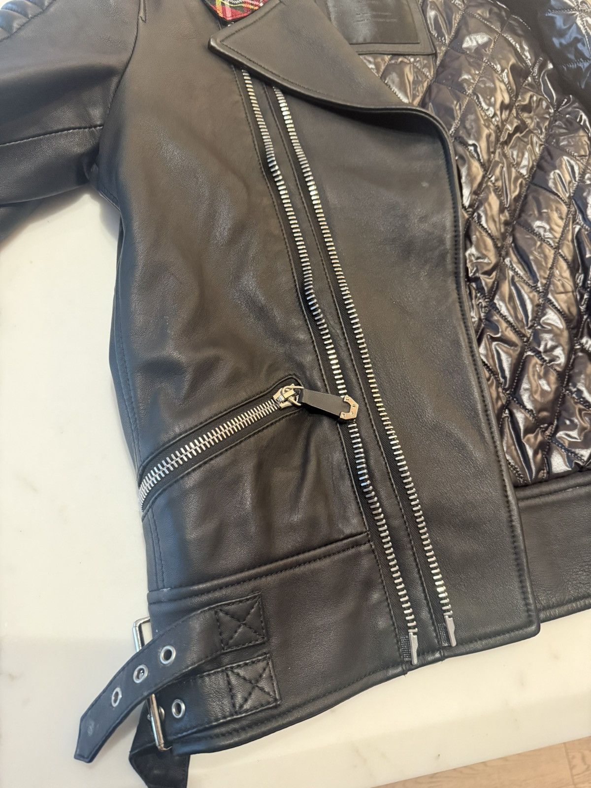 Philipp Plein Leather Phillip Plein Jacket Size US L / EU 52-54 / 3 - 8 Thumbnail