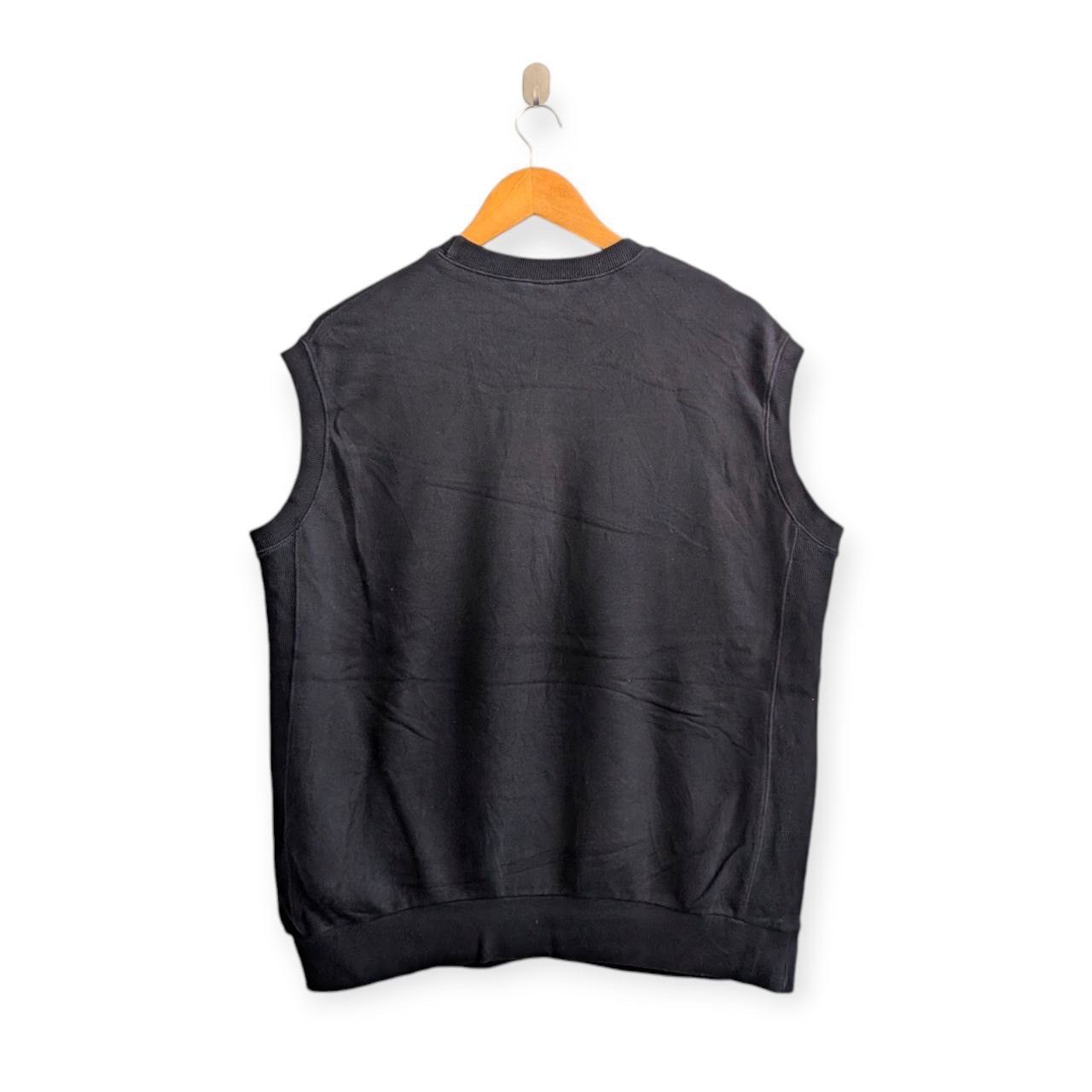 Stussy vintage STUSSY big logo spell out sleeveless sweatshirts Size US L / EU 52-54 / 3 - 2 Thumbnail