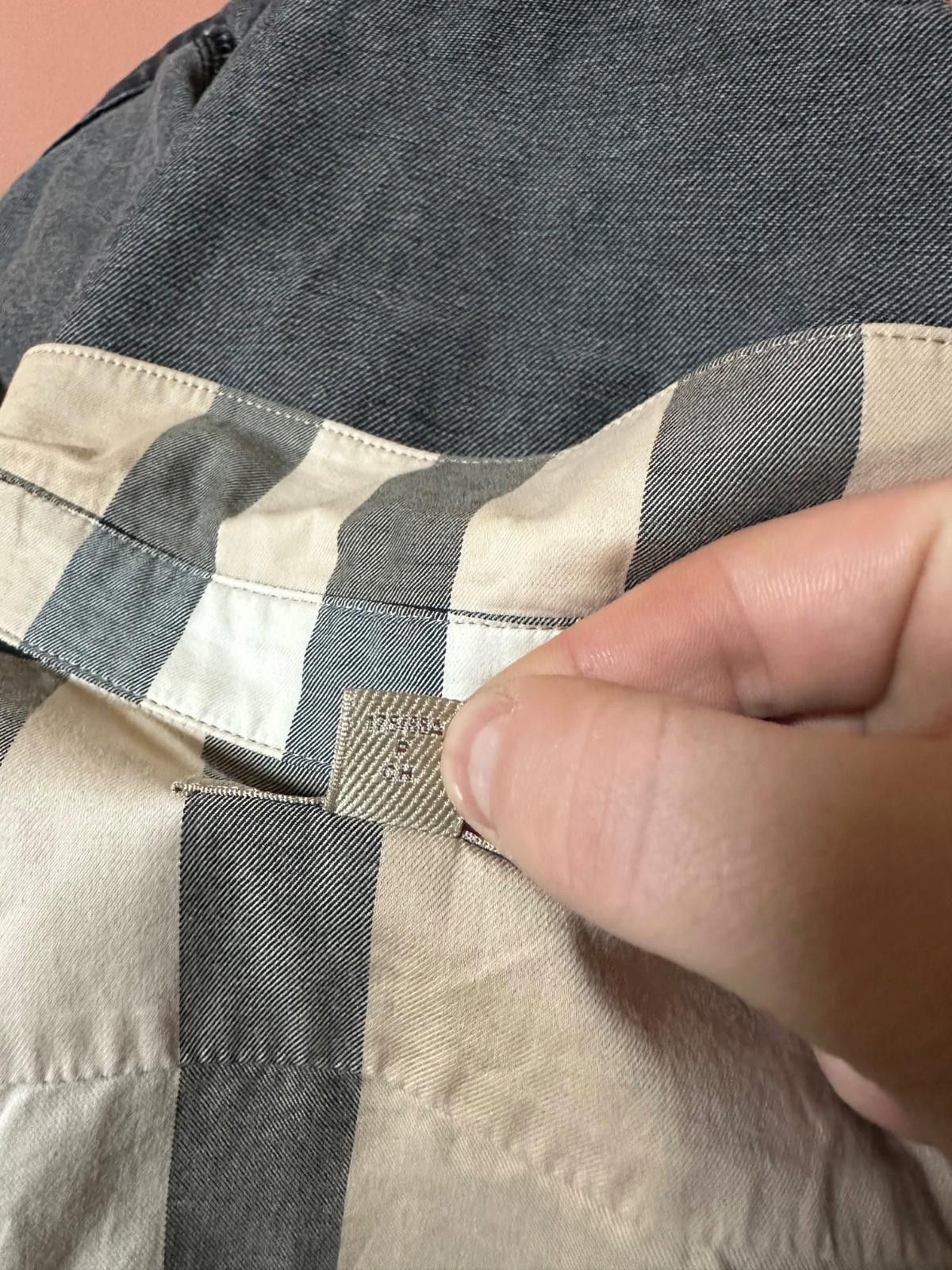 Burberry Burberry Brit Nova Check Button Down Long Sleeve Shirt Sz S Size S / US 4 / IT 40 - 8 Thumbnail