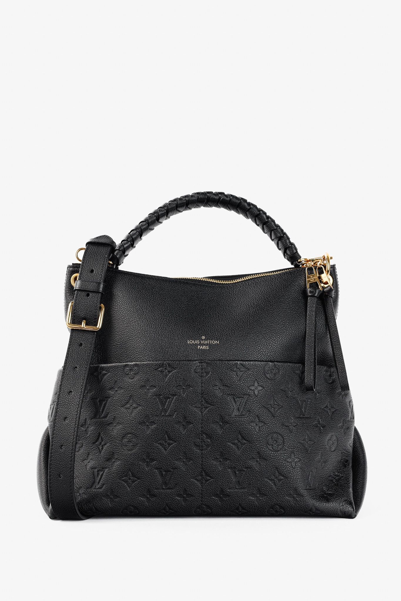Louis Vuitton Louis Vuitton Maida Black Empreinte Monogram Leather Hobo Size ONE SIZE - 1 Thumbnail