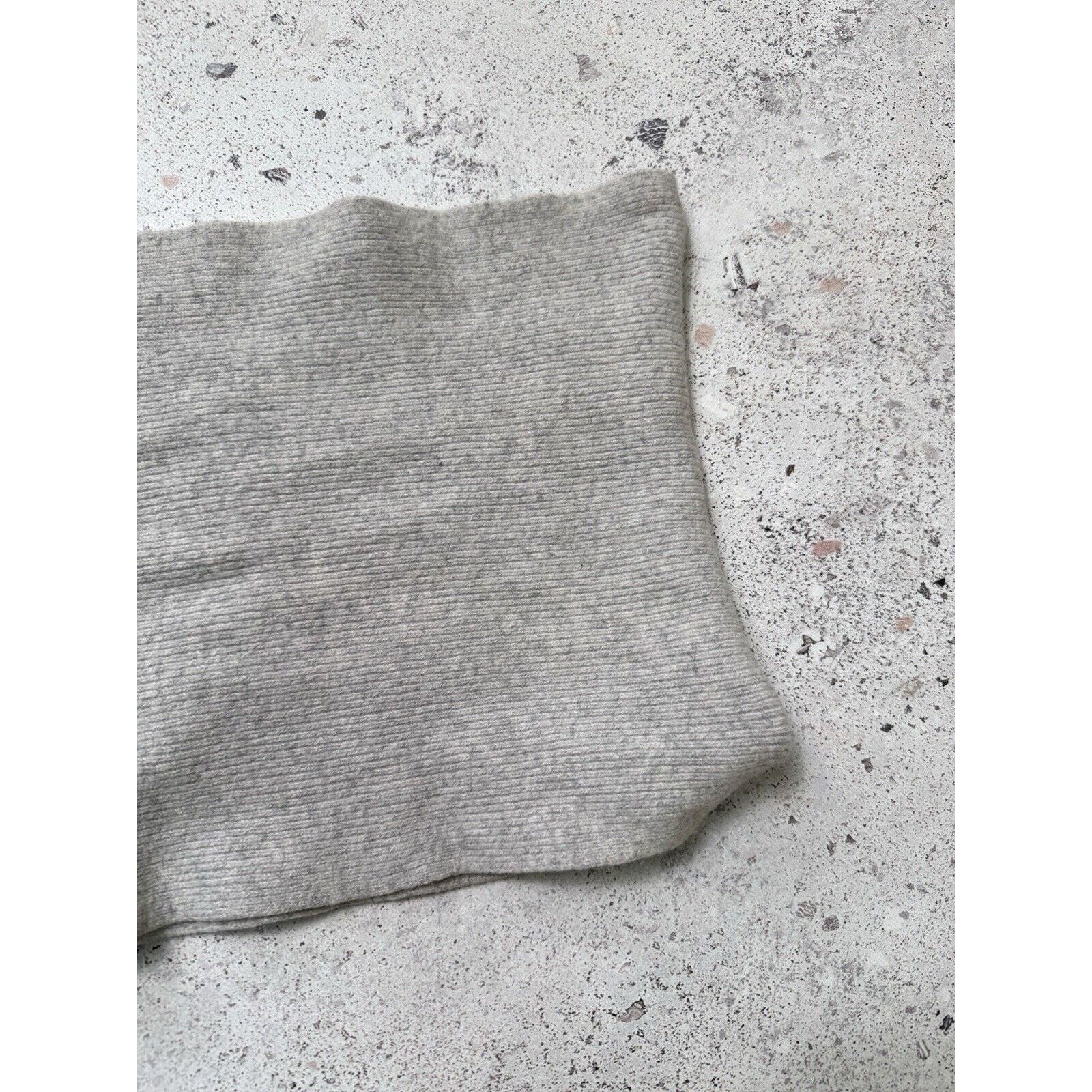 Max Mara Max Mara Weekend Wool Womens Scarf Grey Size ONE SIZE - 10 Thumbnail