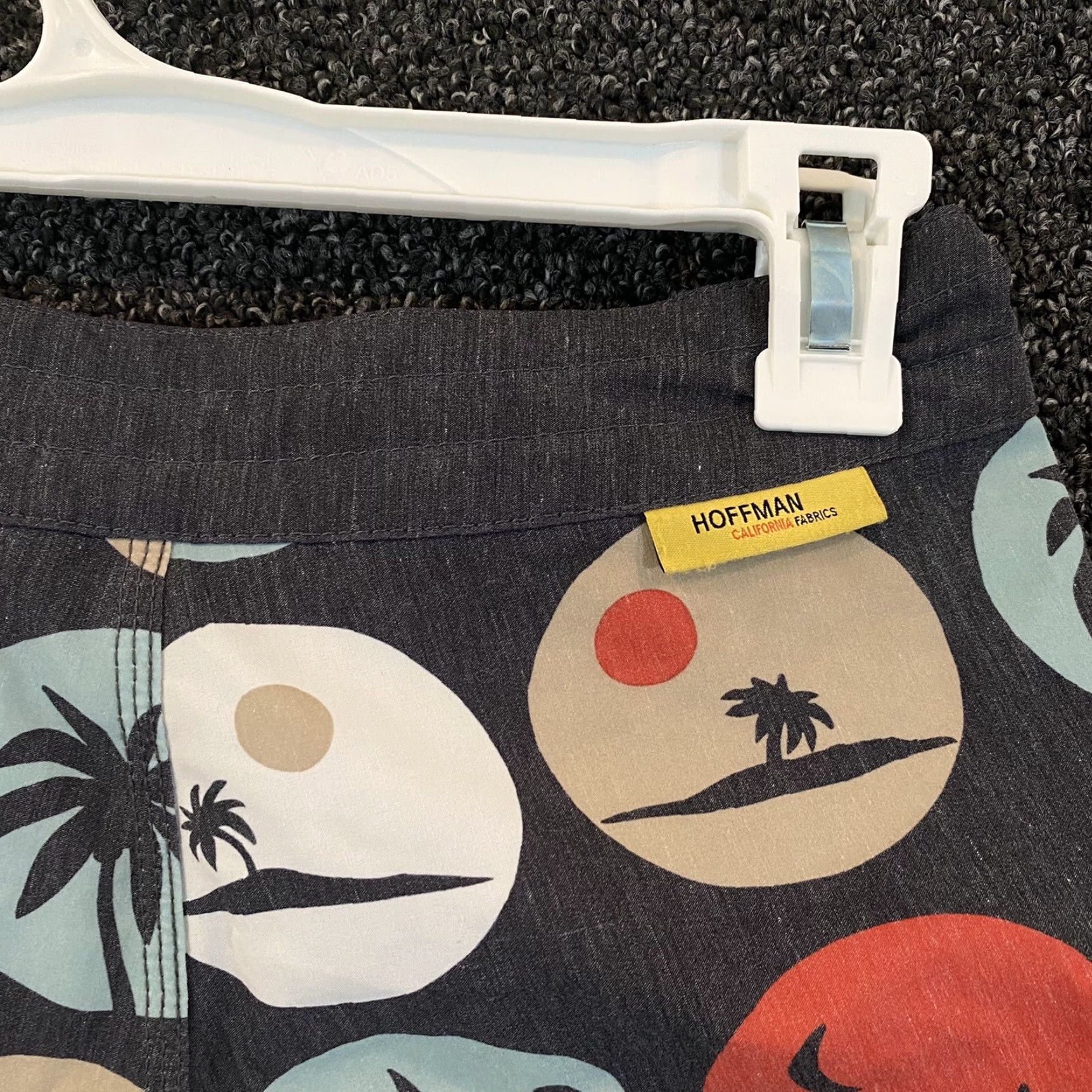Vissla Vissla Mens Swim Shorts 25 Hoffman Multicolor Palm Tree 7.5" I Trunks Bottom Bathing Size US 26 / EU 42 - 7 Thumbnail