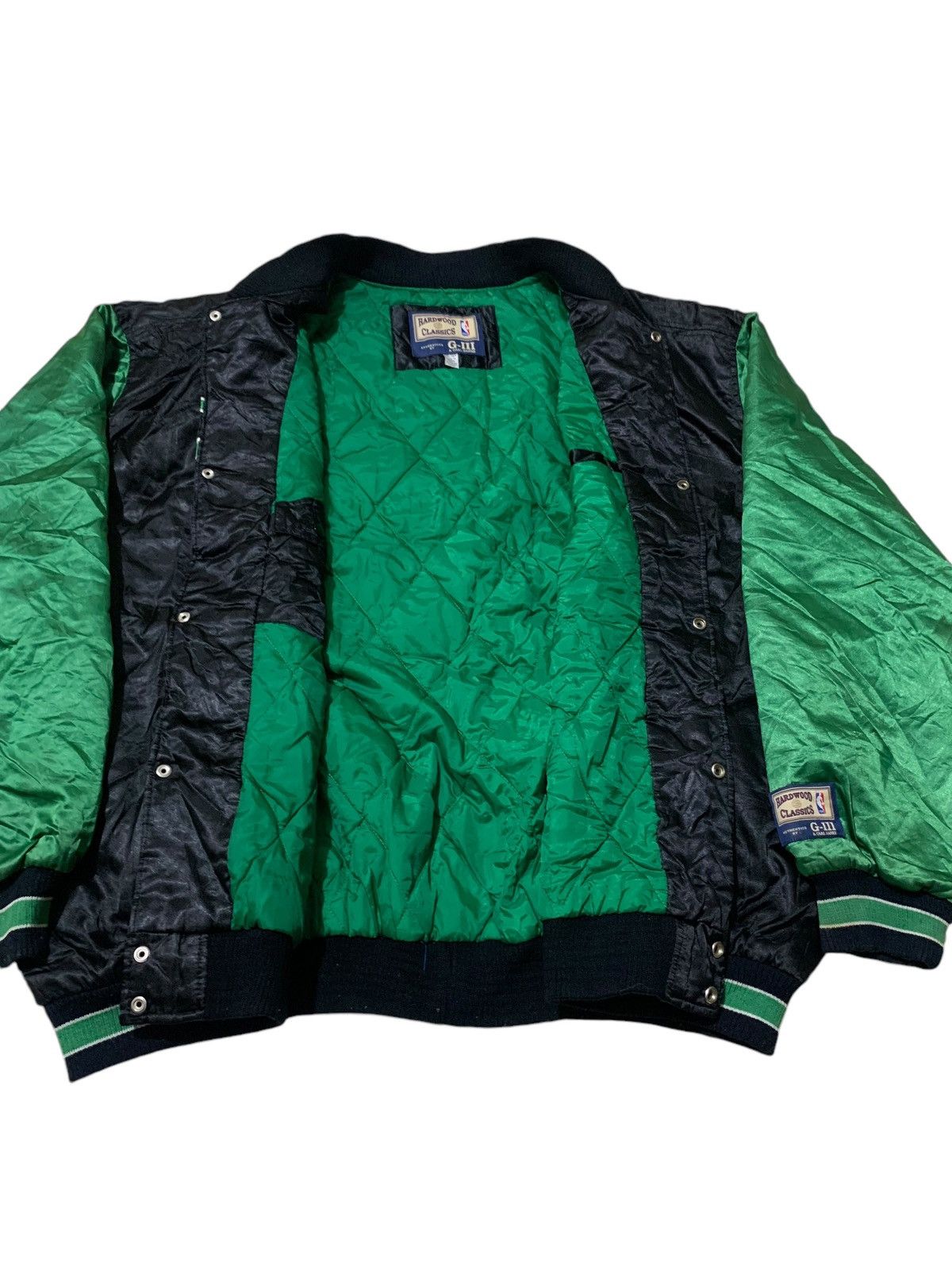 G-III × NBA × Vintage VTG 90s NBA MILWAUKEE BUCKS bomber jacket oversized Size US XXL / EU 58 / 5 - 5 Thumbnail